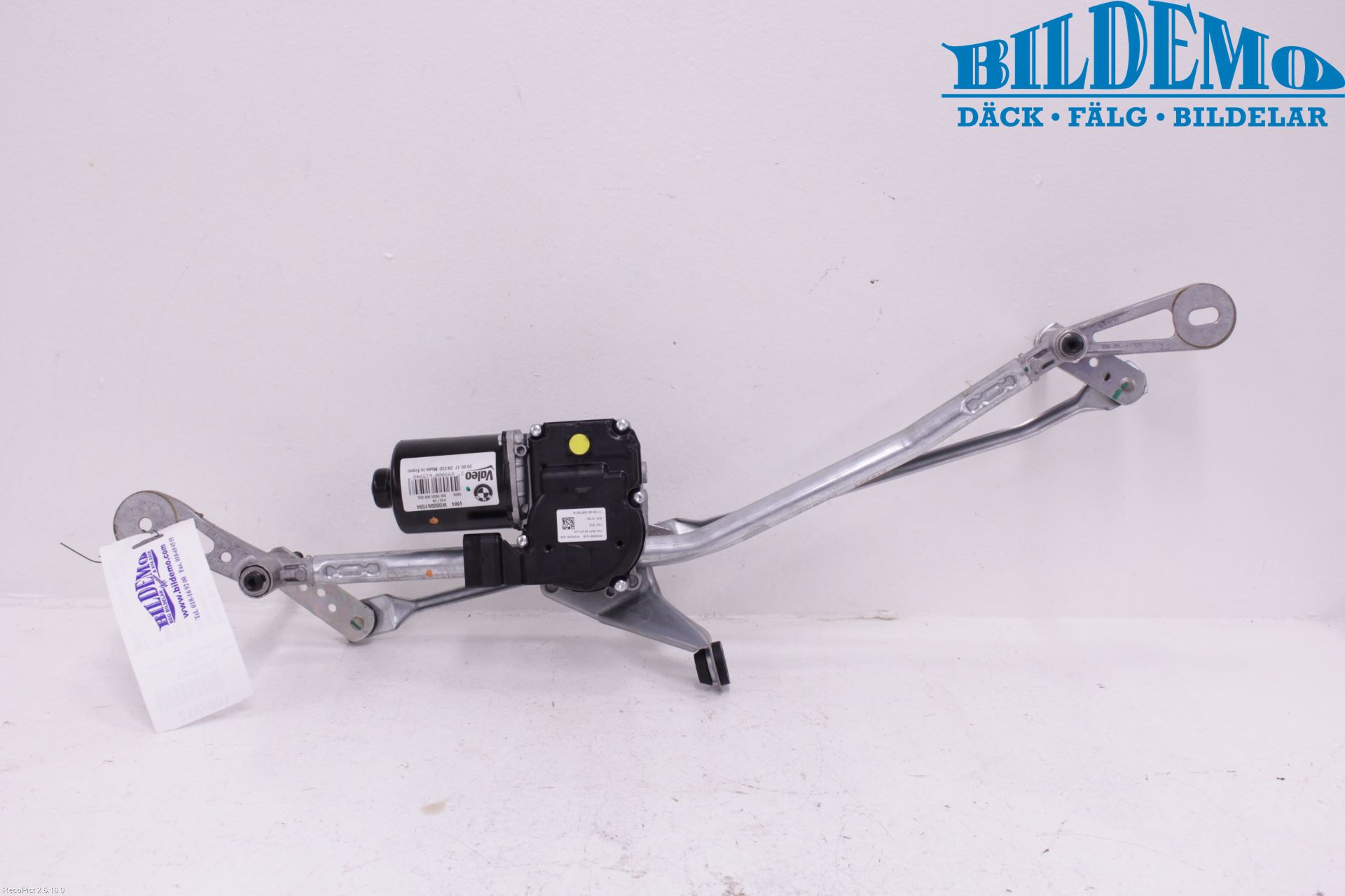 BMW 5 G30/G31/F90 17-23 Torkarmotor Vindruta