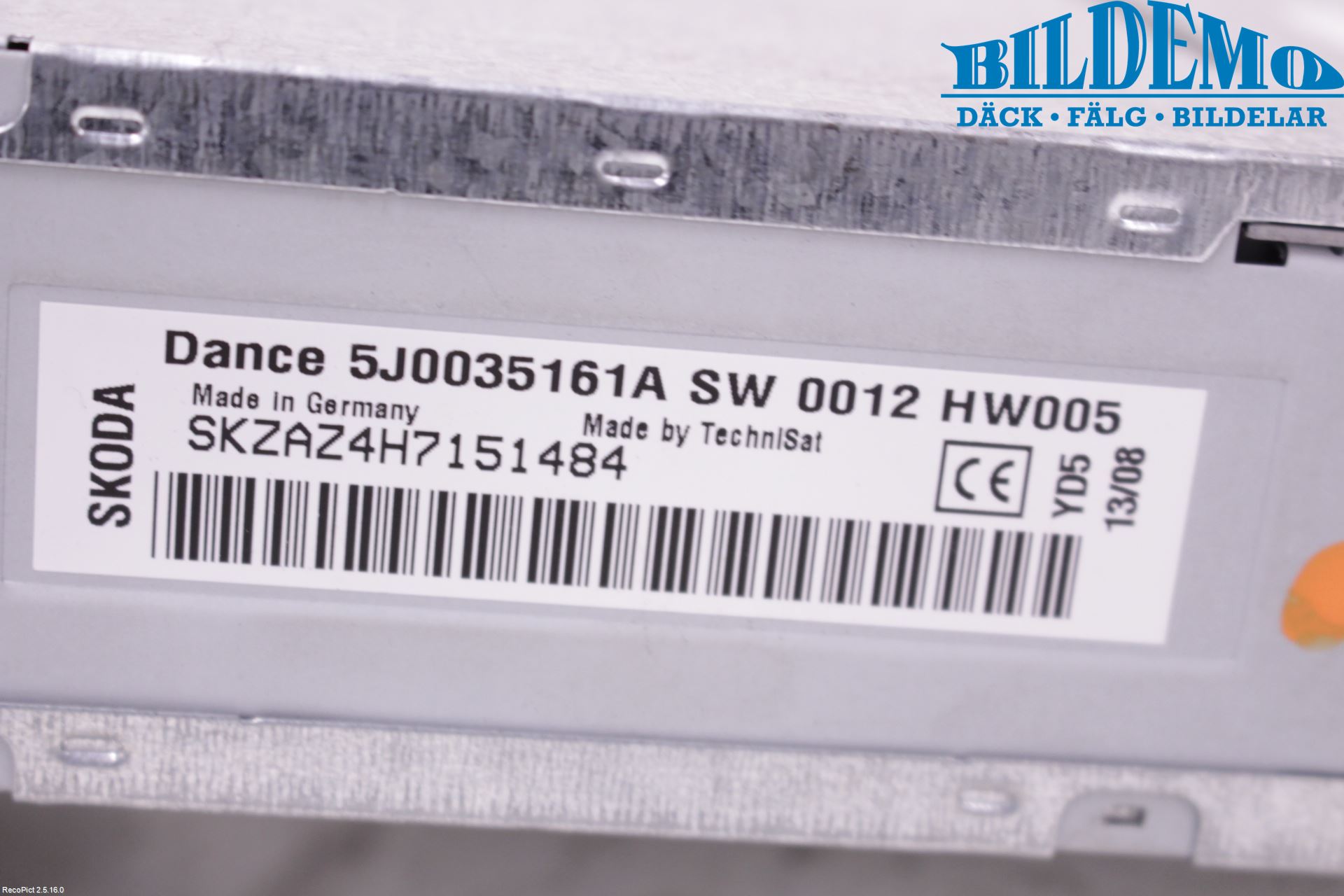 Skoda FABIA 07-14 Cd Radio - Multimediapanel