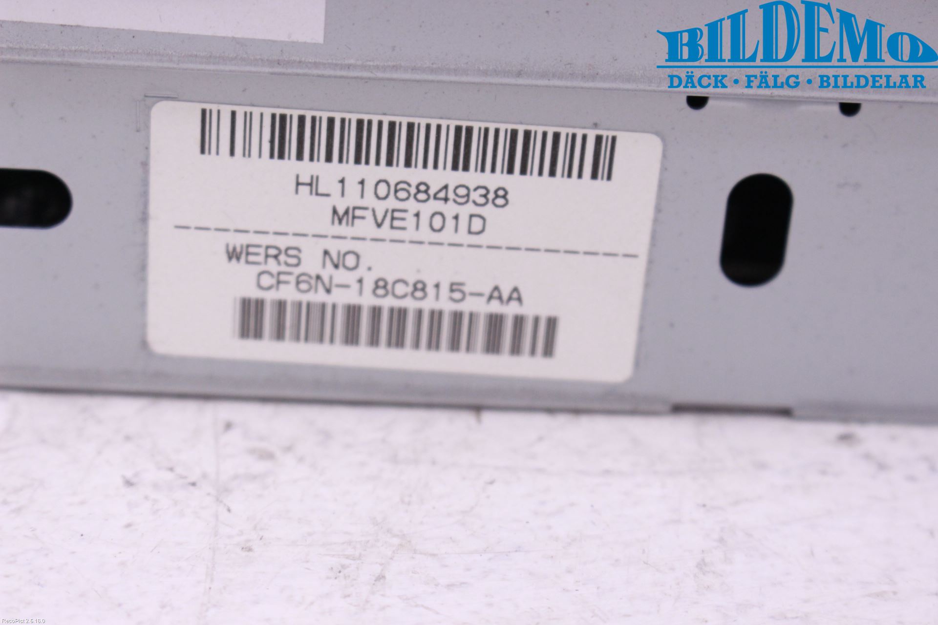 Volvo V70 14-16 Cd Radio - Multimediapanel