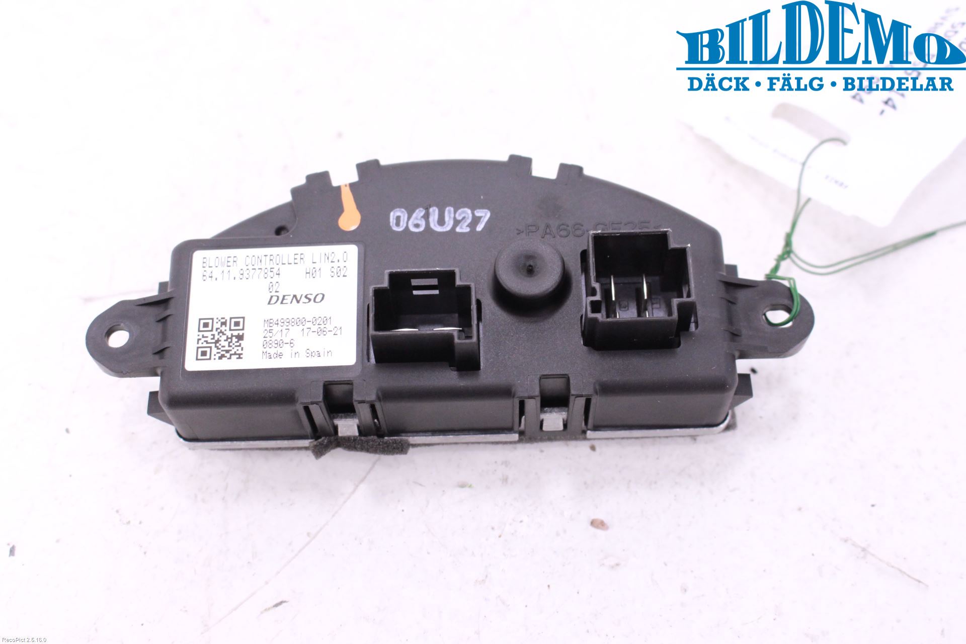Mini ONE/COOPER 5DR F55 14-24 Värmefläktsmotstånd