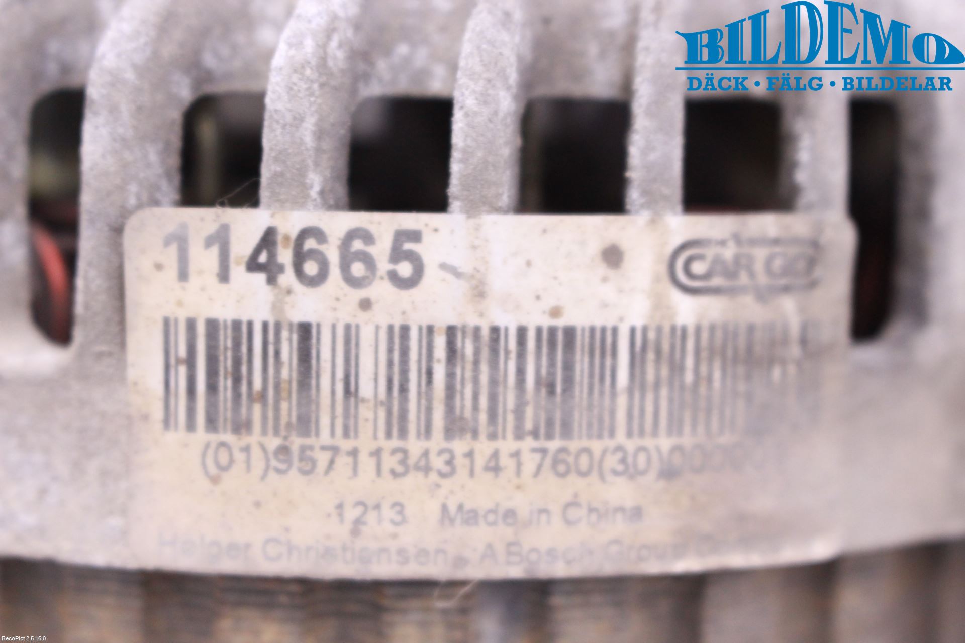 Opel MERIVA B 10-17 Generator