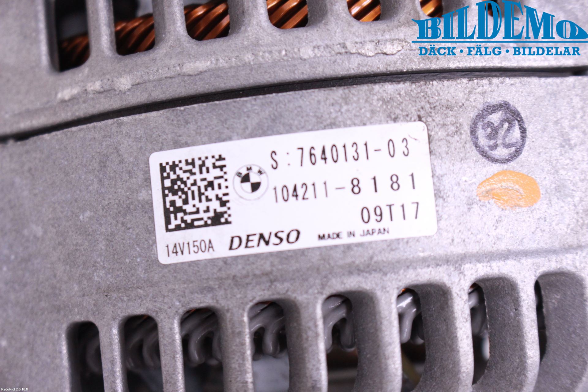 Mini ONE/COOPER 5DR F55 14-24 Generator