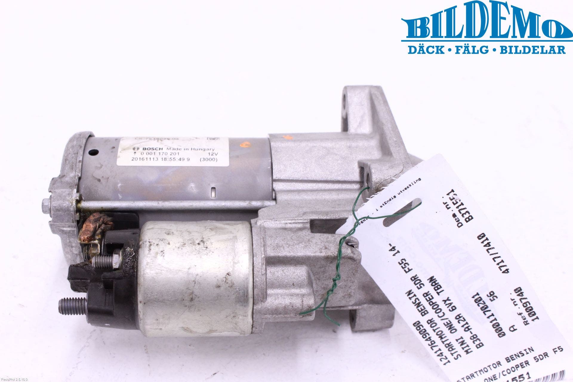 Mini ONE/COOPER 5DR F55 14-24 Startmotor