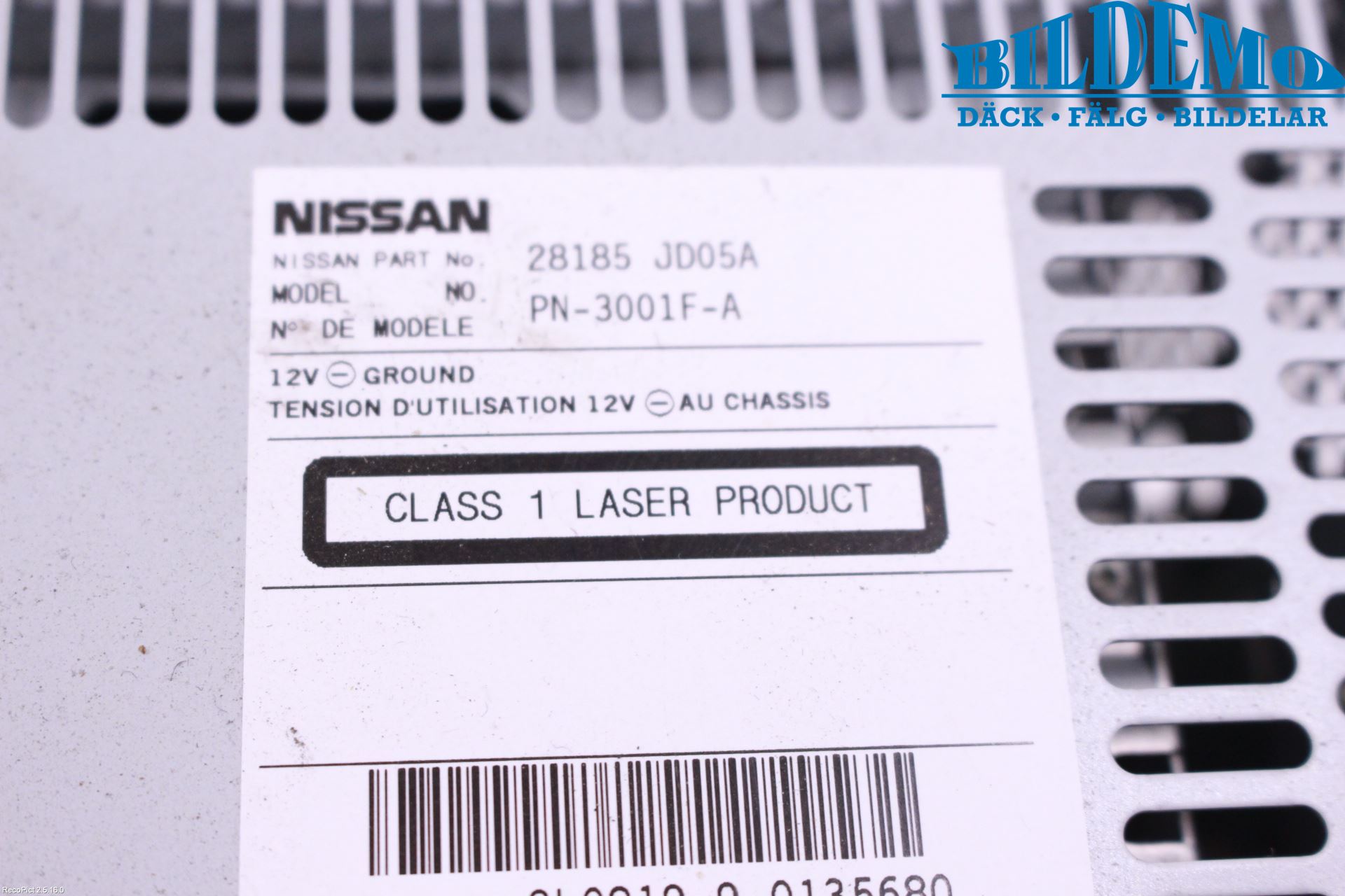 Nissan QASHQAI   07-10 Cd Radio - Multimediapanel