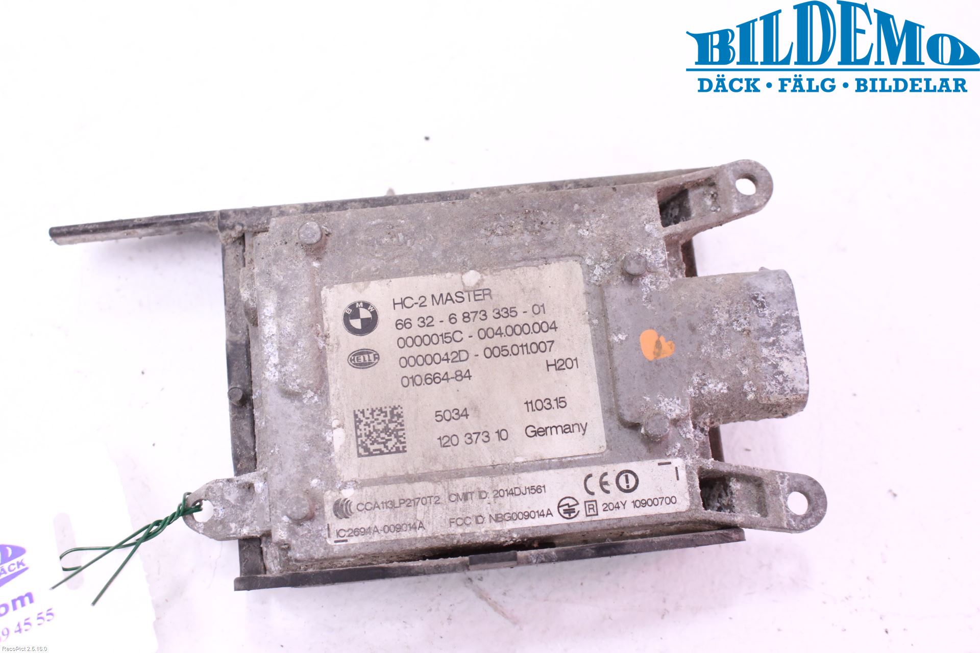 BMW 5 F10/F11/F18 09-17 Sensor Aktivt Kollisionsskydd
