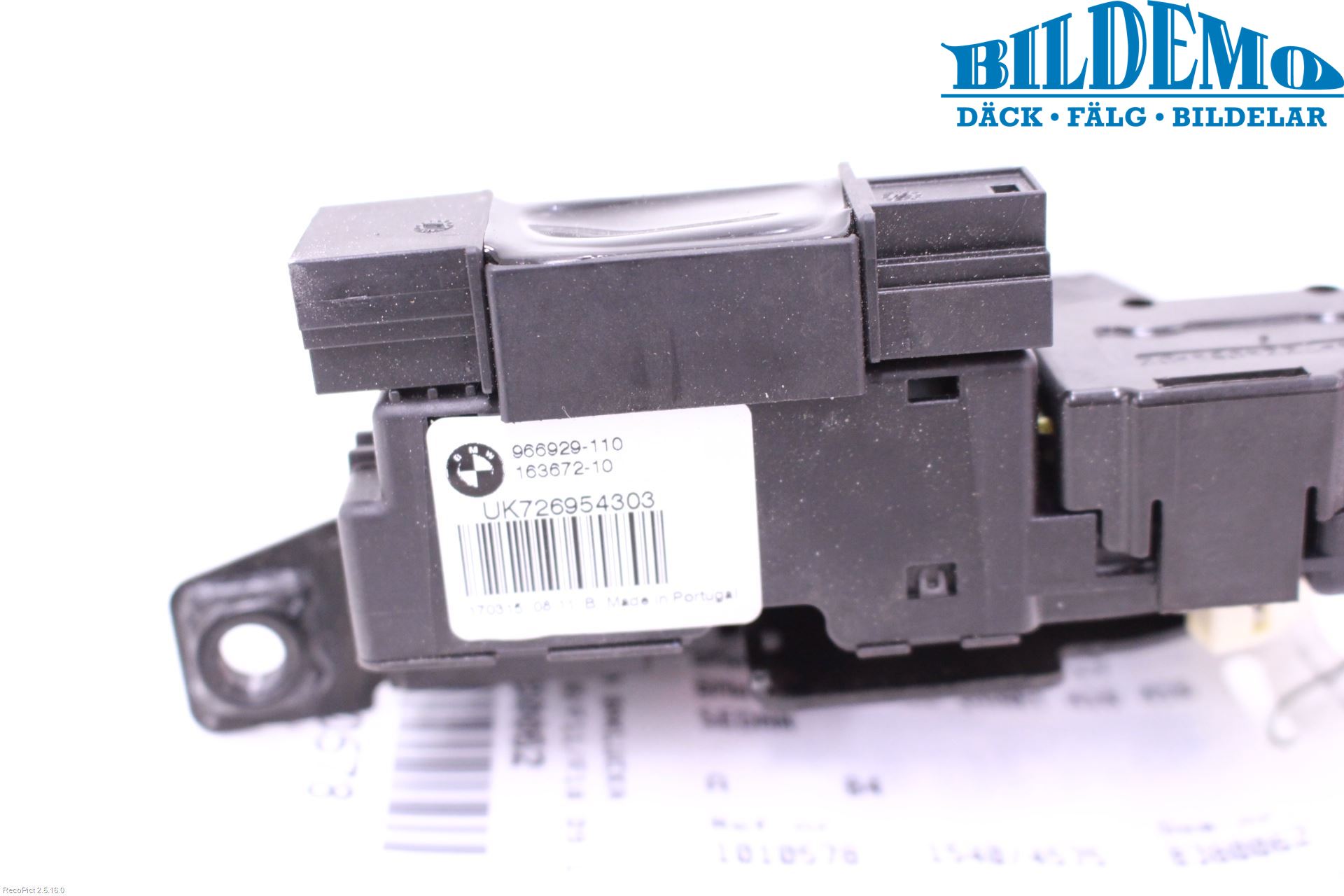 BMW 5 F10/F11/F18 09-17 Låskista Baklucka