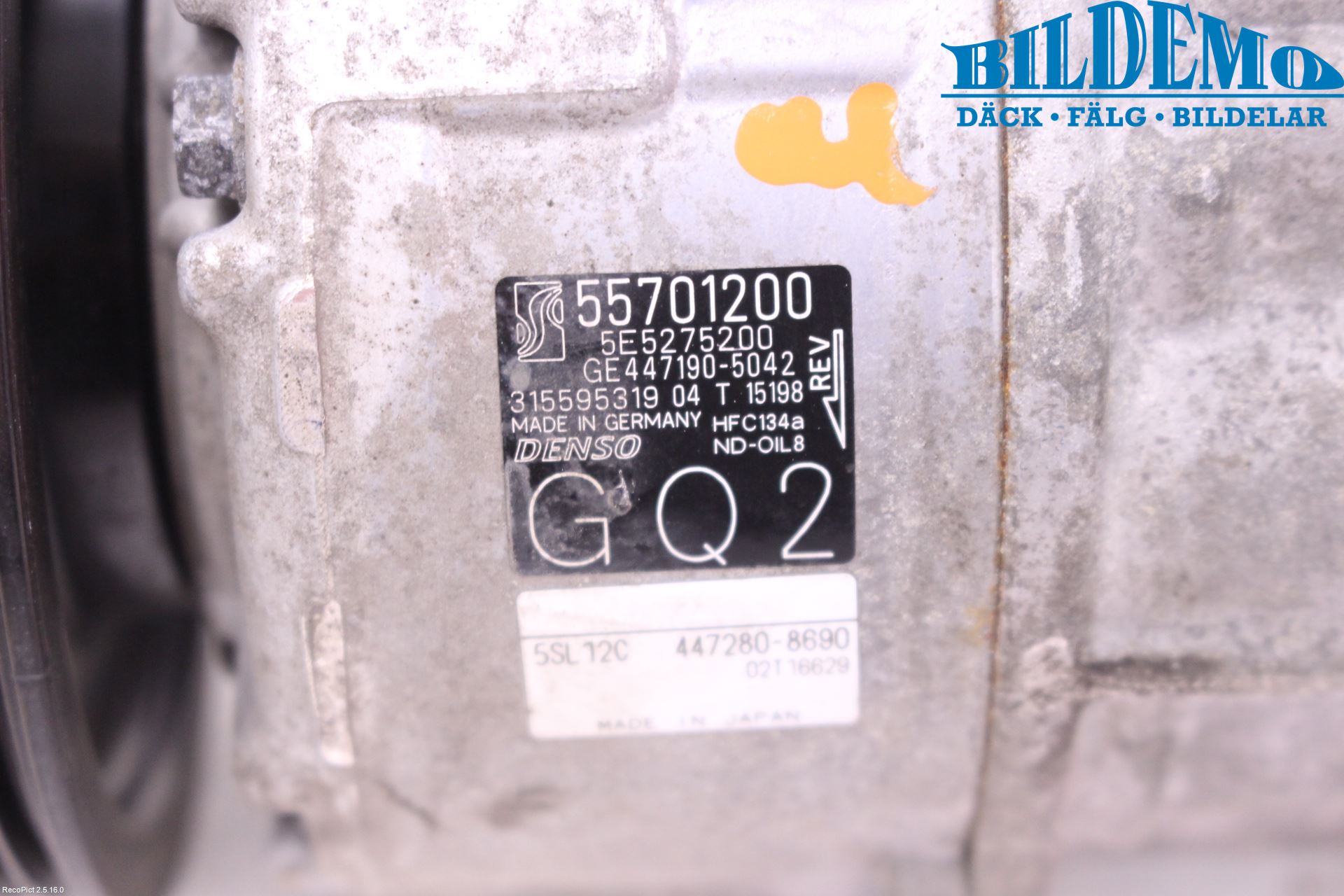 Opel CORSA E 15-19 Ac Kompressor