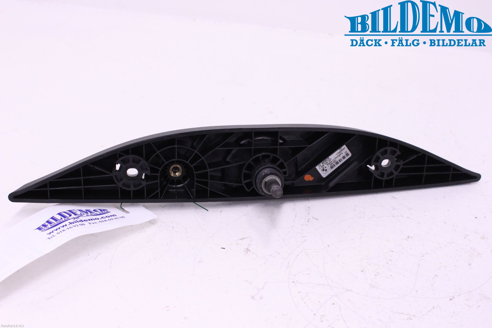 BMW 3 F30/F31/F80 12-19 Torkarmekanism Bakruta