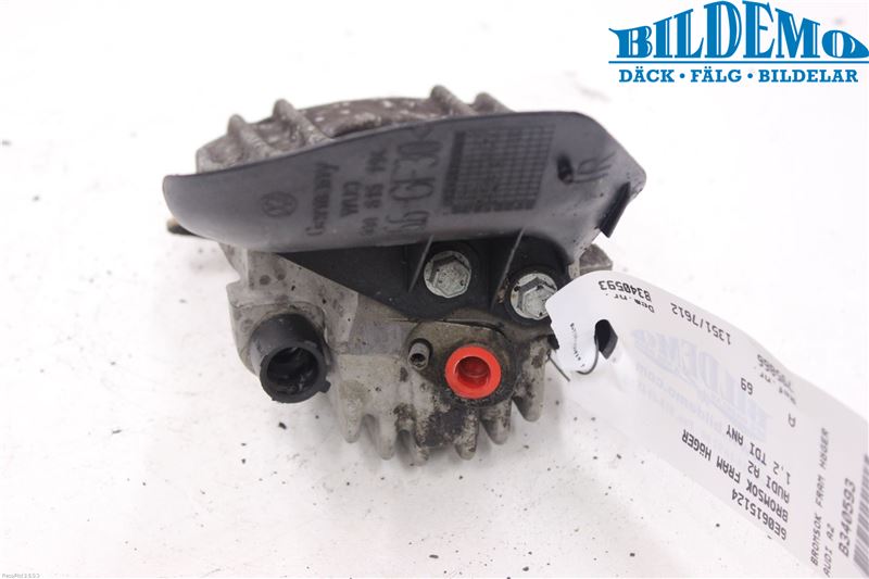 Audi A2 Bromsok Fram Höger