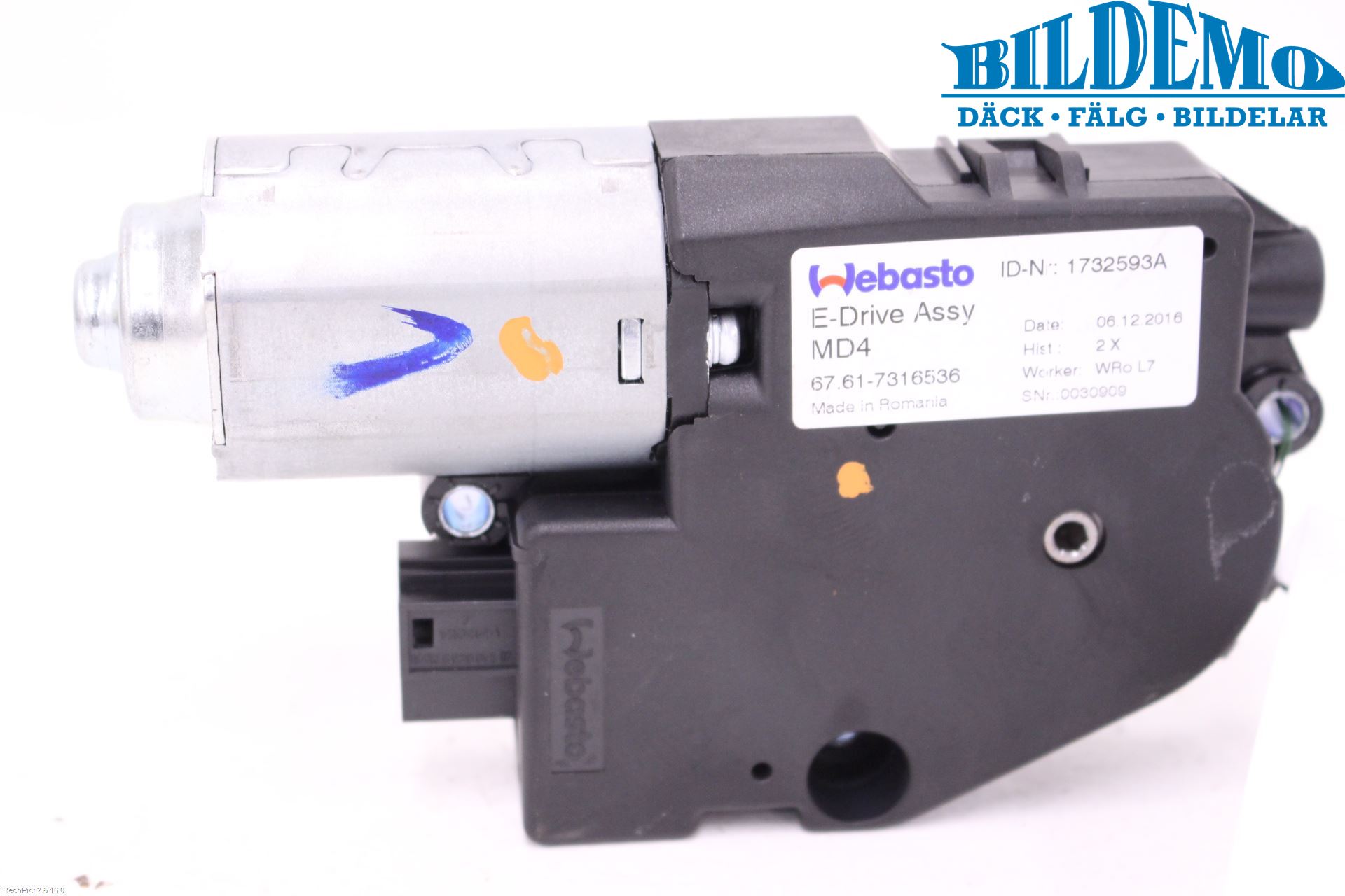 BMW 4 F36 Gran Coupé 14-20 Taklucksmotor