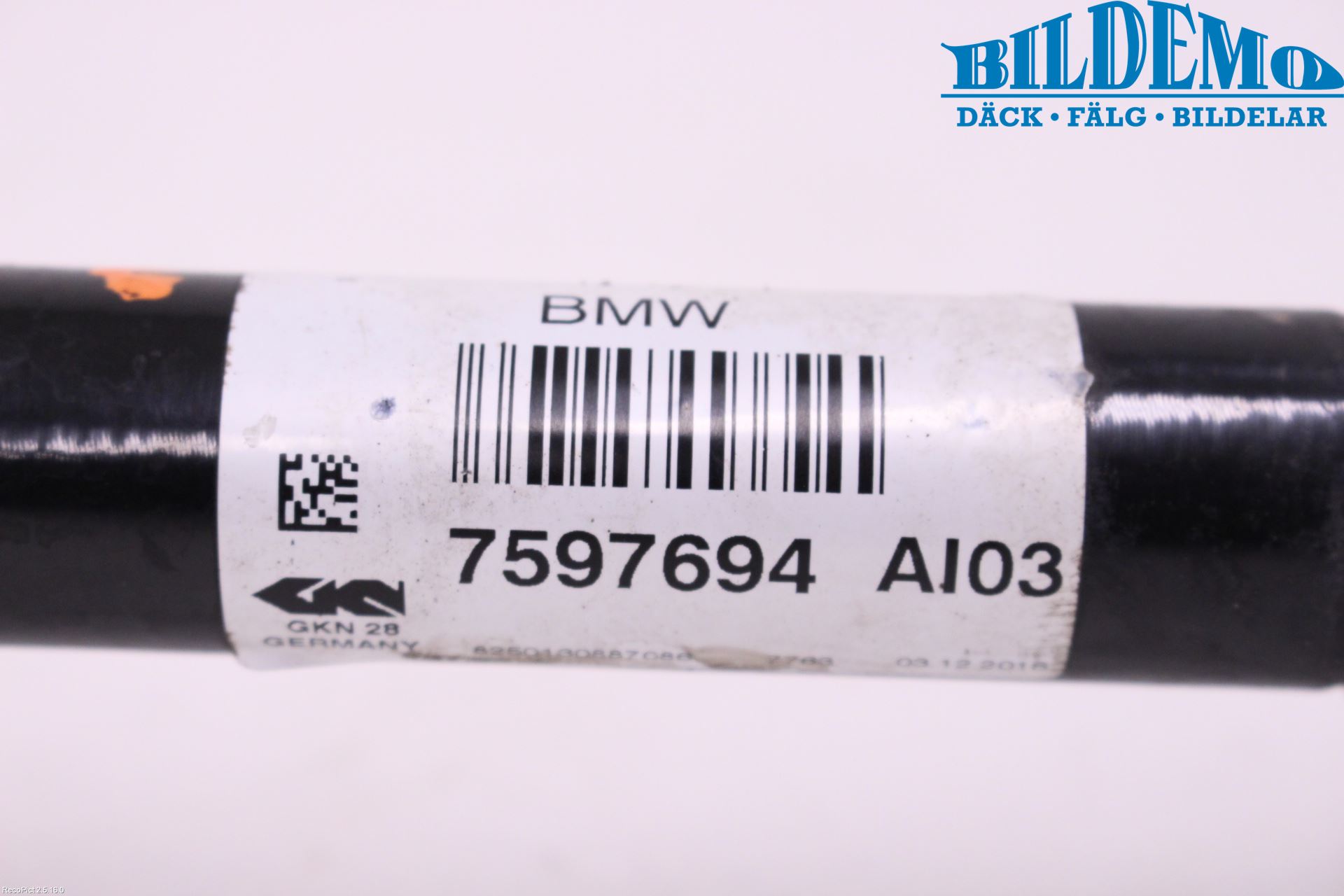 BMW 4 F36 Gran Coupé 14-20 Drivaxel Fram Höger