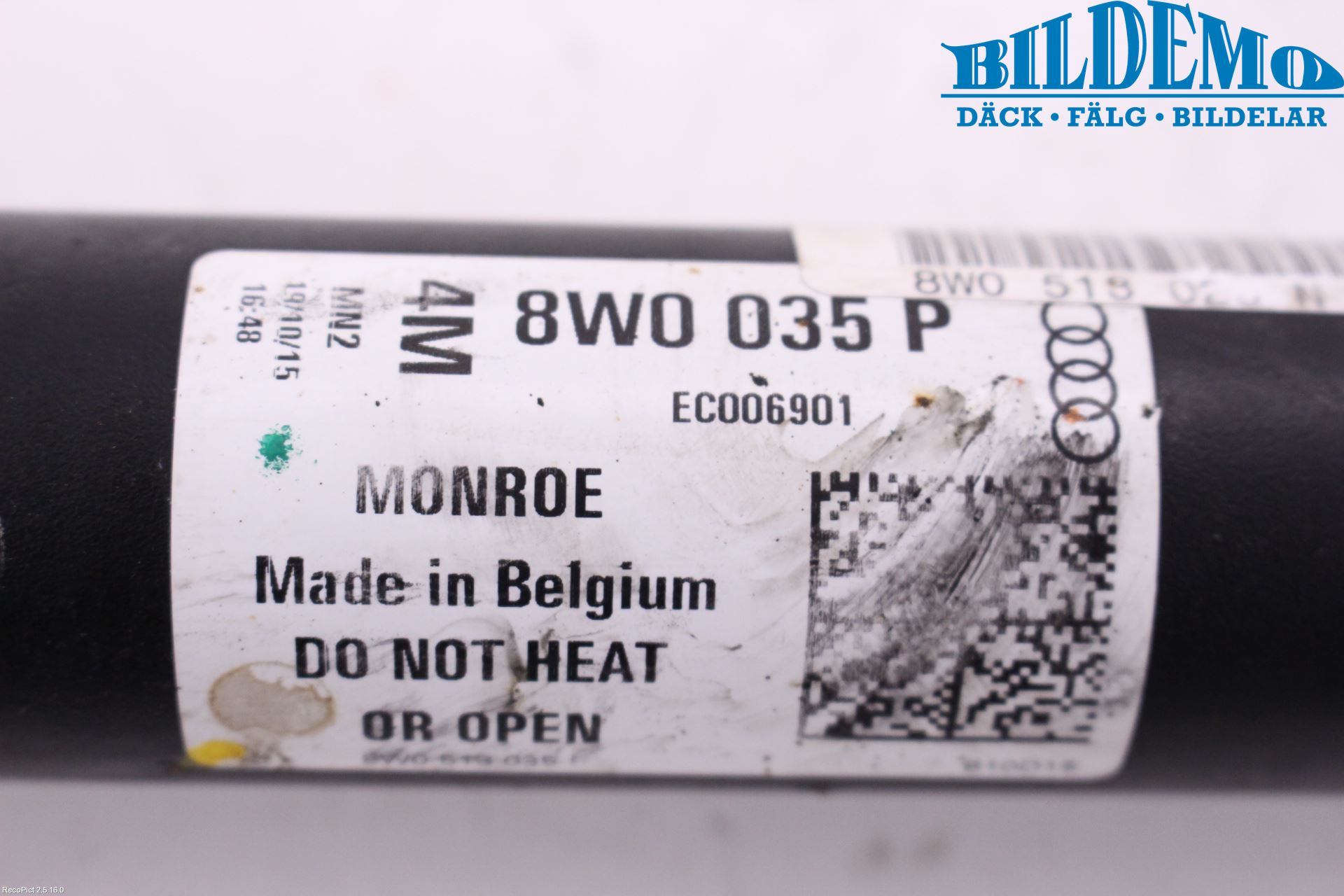 Audi A4/S4 B9 16-19 Stötdämpare Bak