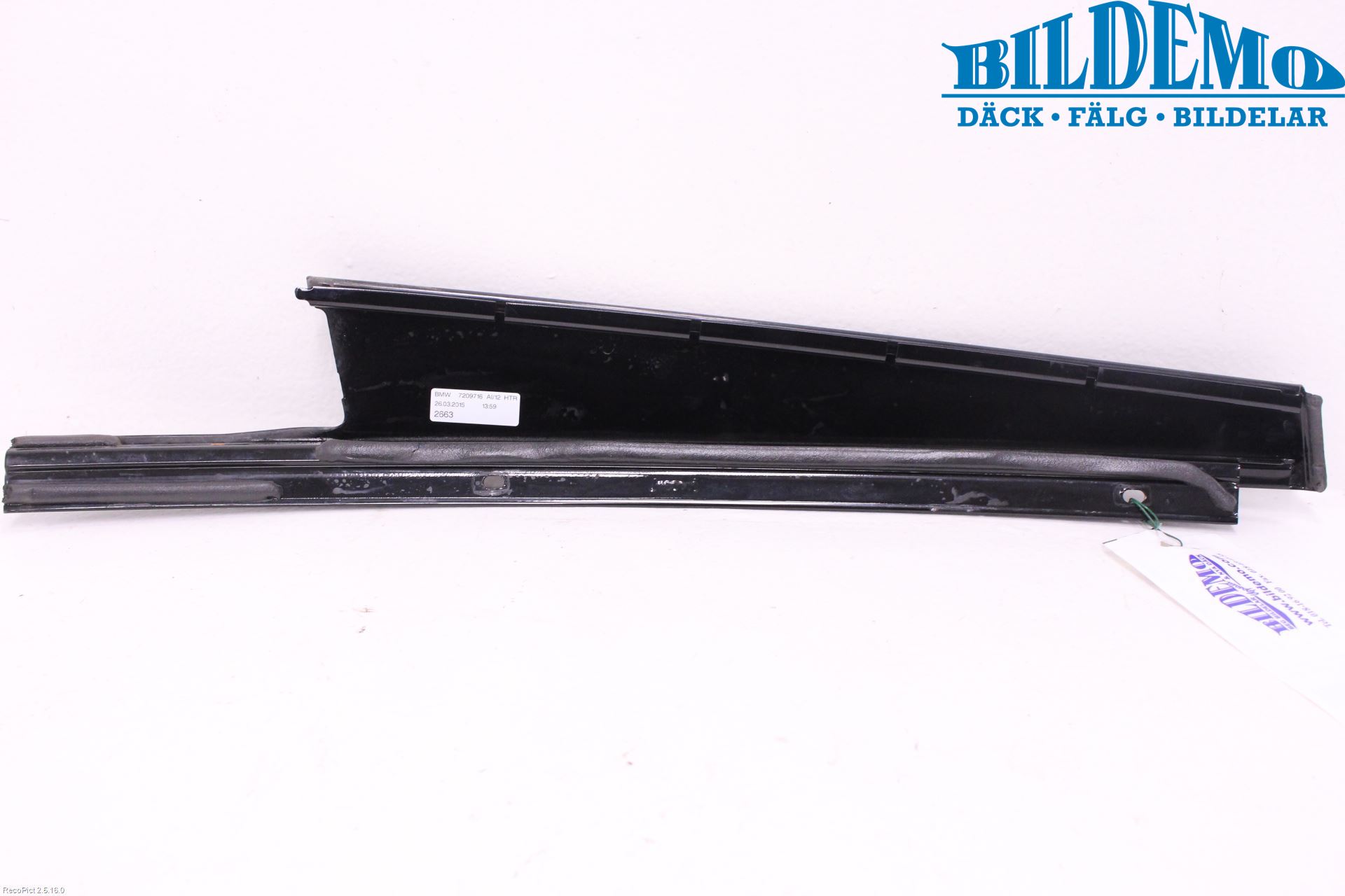 BMW 5 F10/F11/F18 09-17 Dörr Dekorlist Bak Hö
