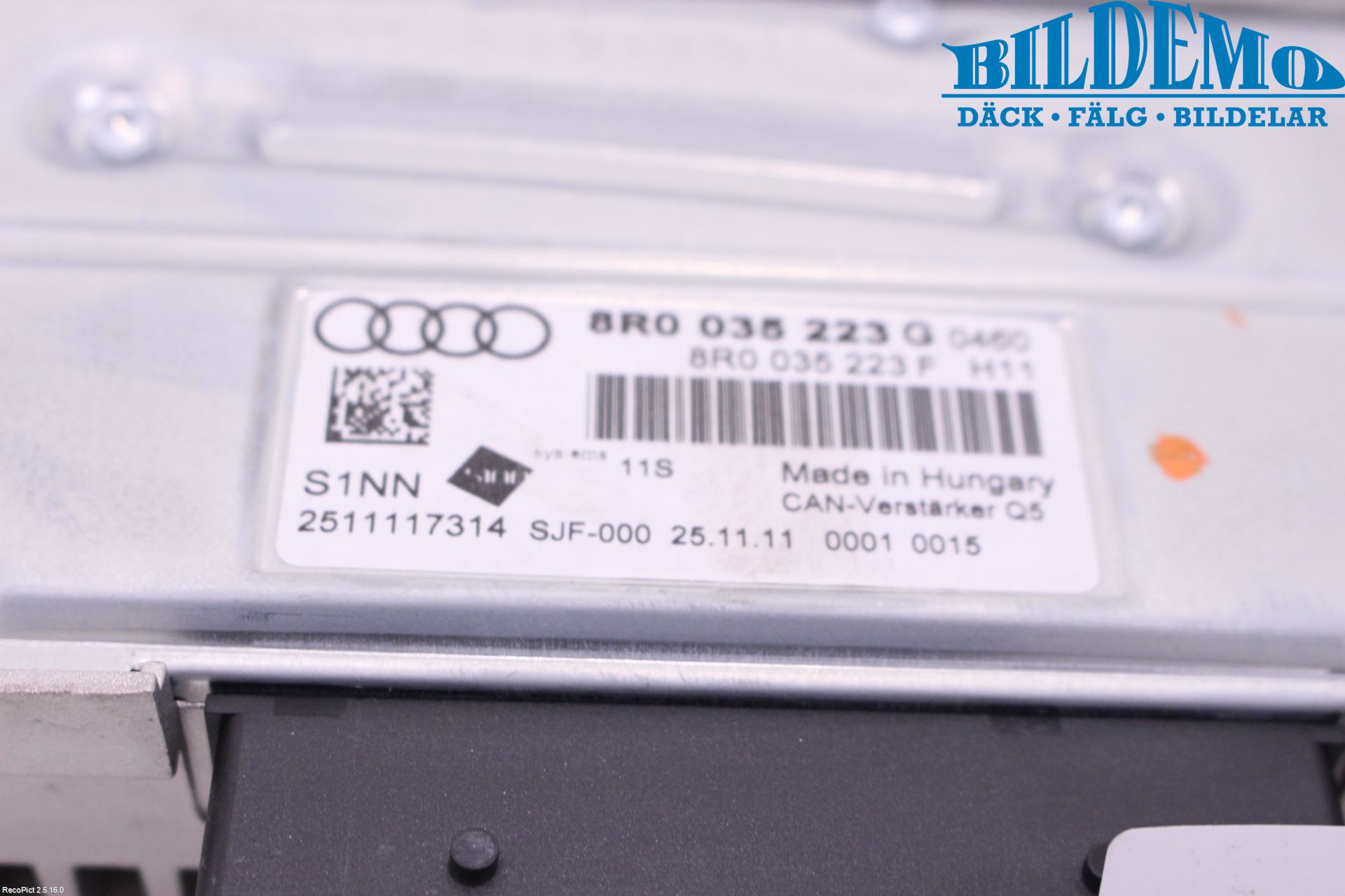 Audi A5 07-16 Radio-Stereo Förstärkare