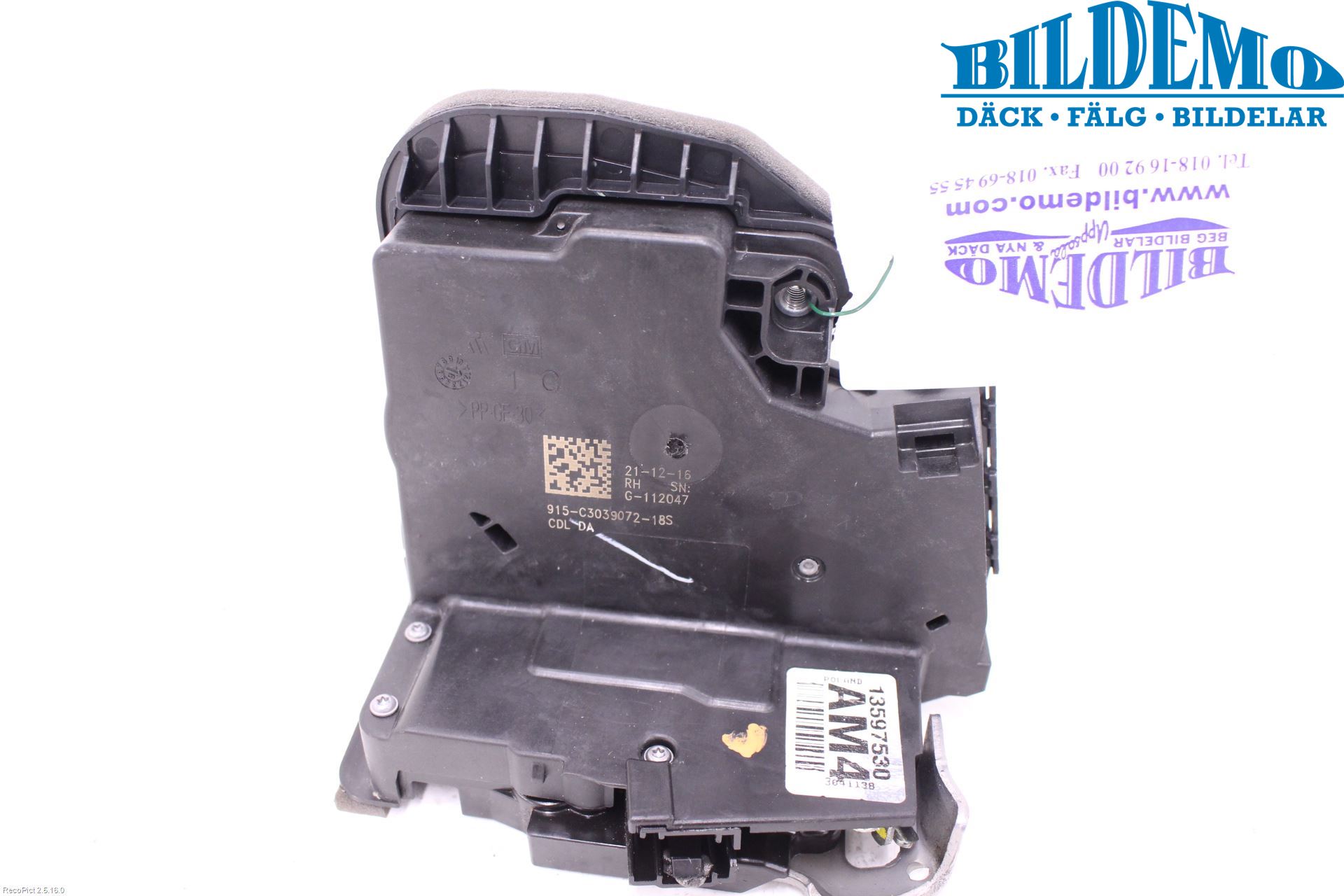 Opel ASTRA K 16-22 Låskista-Dörrlås