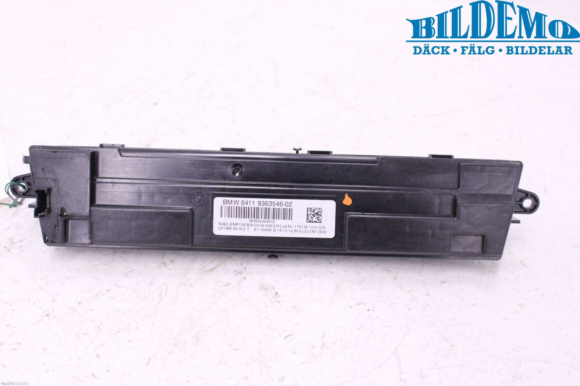 BMW 3 F30/F31/F80 12-19 Ac Styrenhet Ac Manöveren