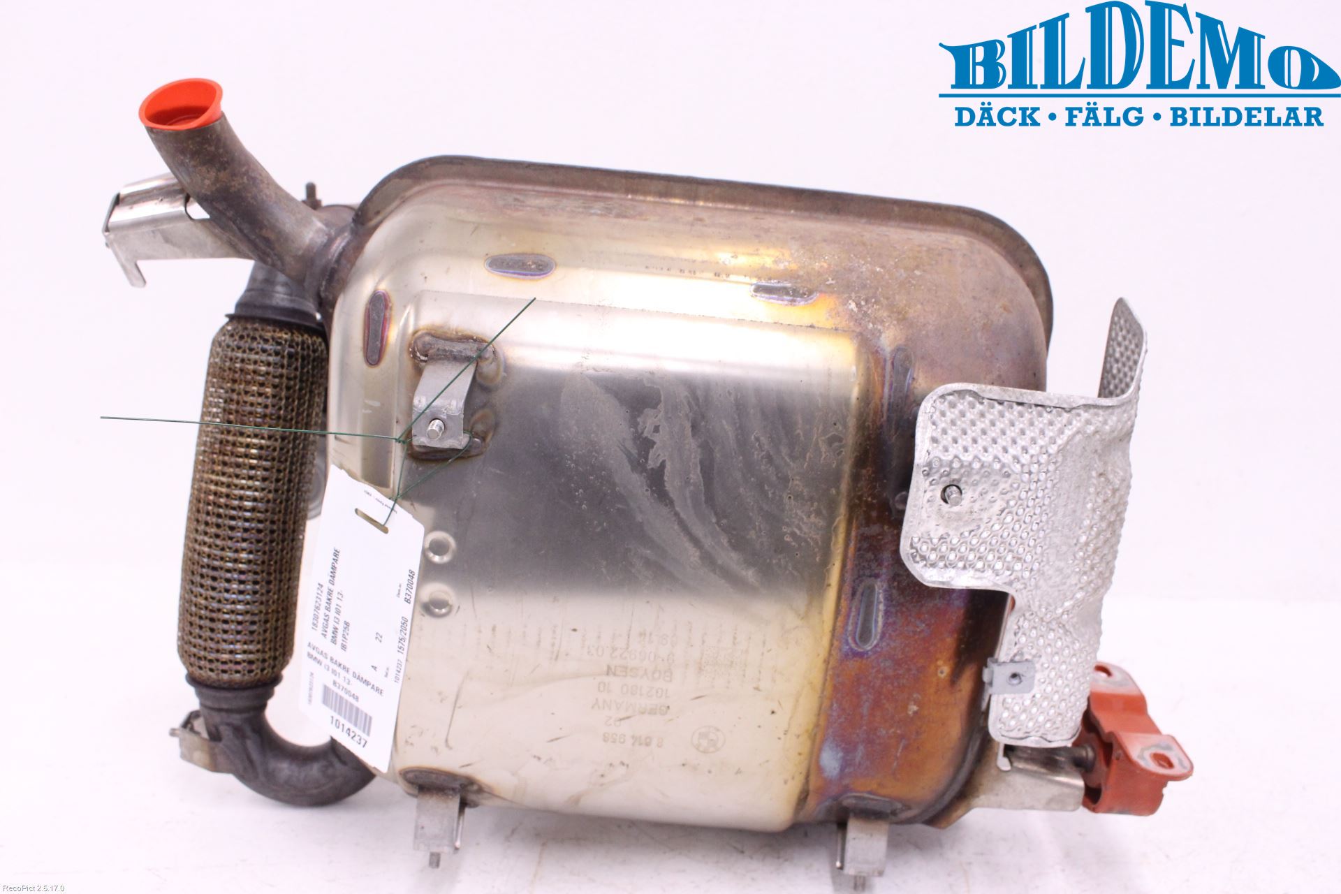 BMW i3 I01 13-22 Avgas Bakre Dämpare