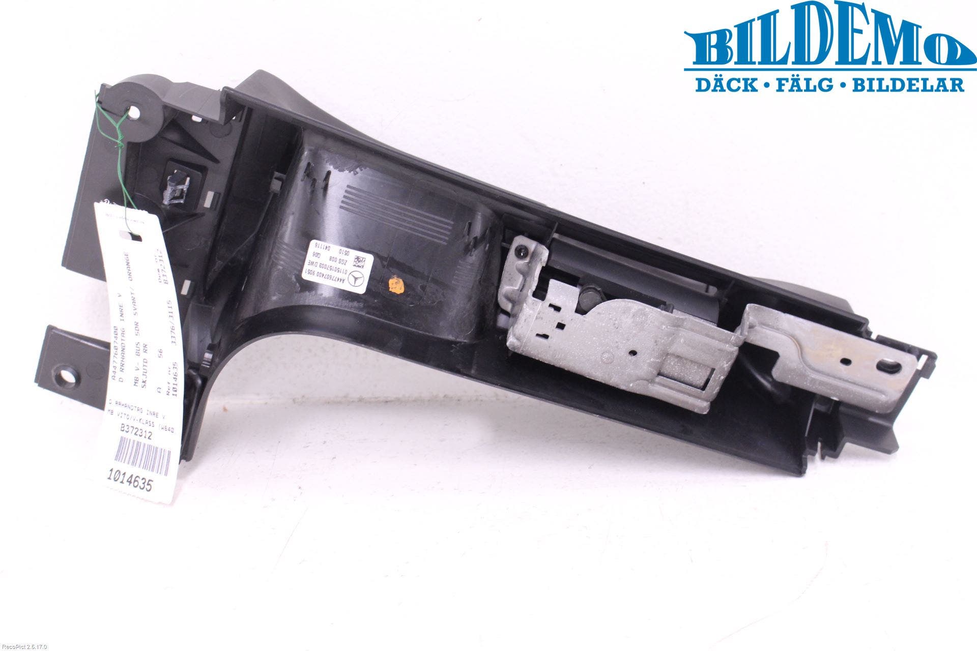 Mercedes-Benz MB VITO/V-KLASS (W640,W447,W448) 14- Dörrhandtag Inre Vä