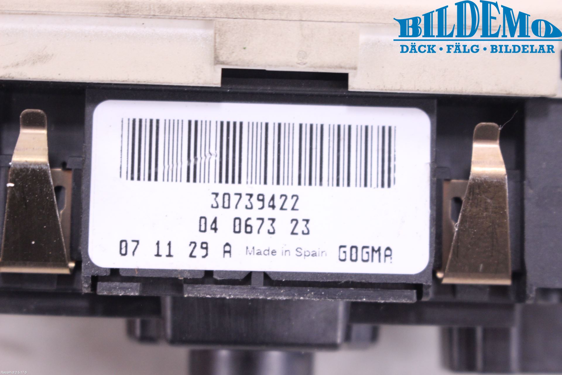 Volvo XC70 08-13 Strömställare Ljus