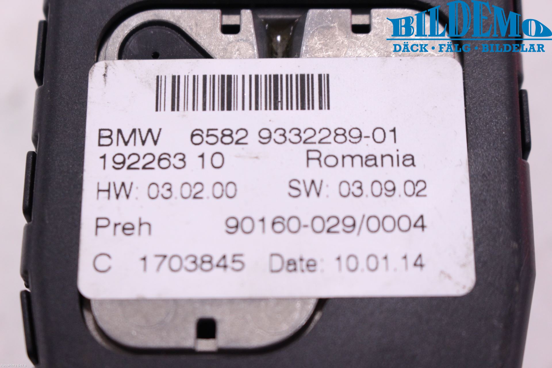 Mini ONE/COOPER 3DR F56 14-24 Strömställare Multifunktion