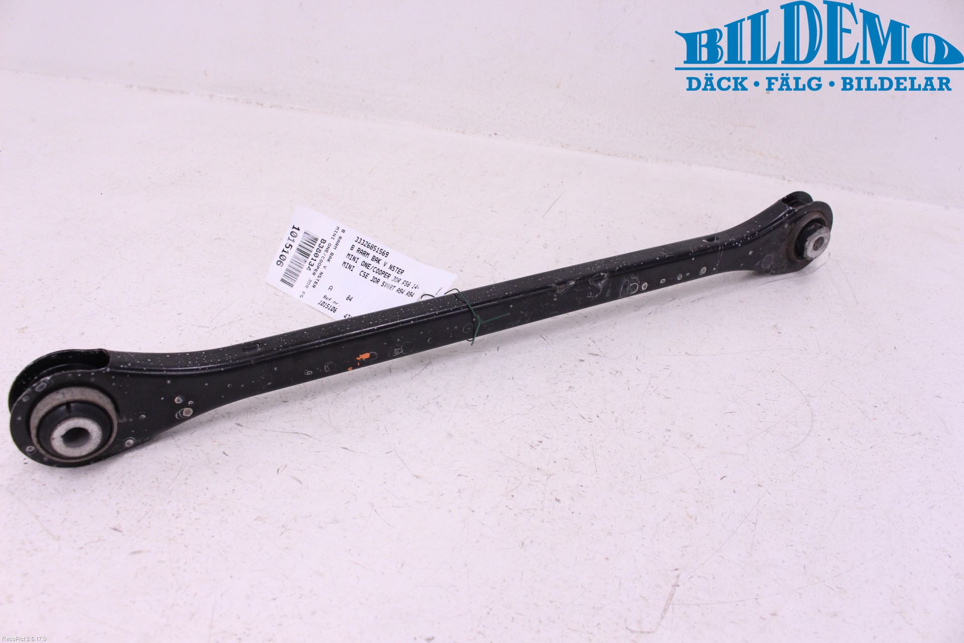 Mini ONE/COOPER 3DR F56 14-24 Bärarm Bak Vänster