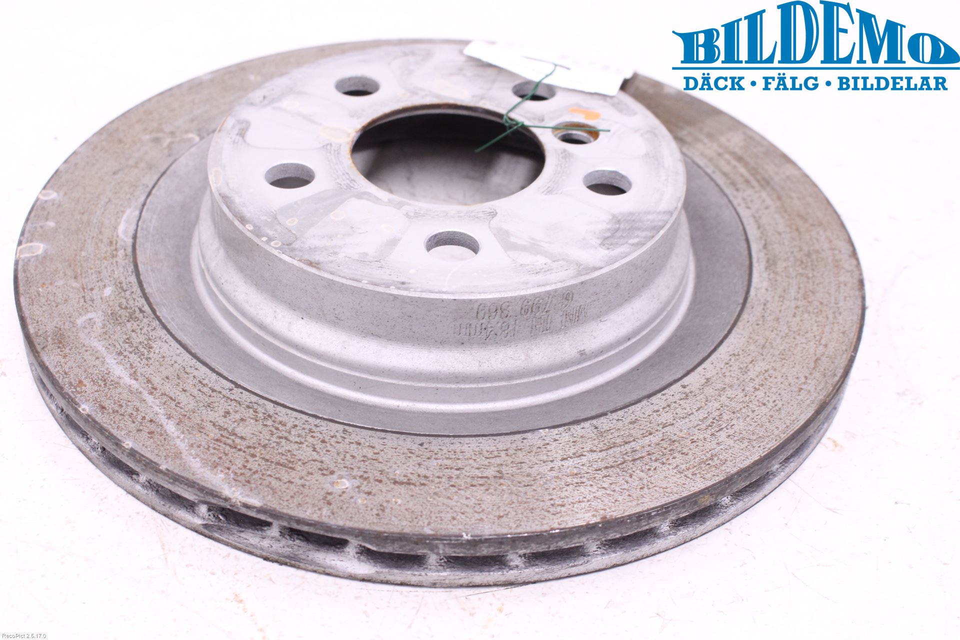 BMW 2 F45 Active Tourer 14-21 Bromsskiva Bak