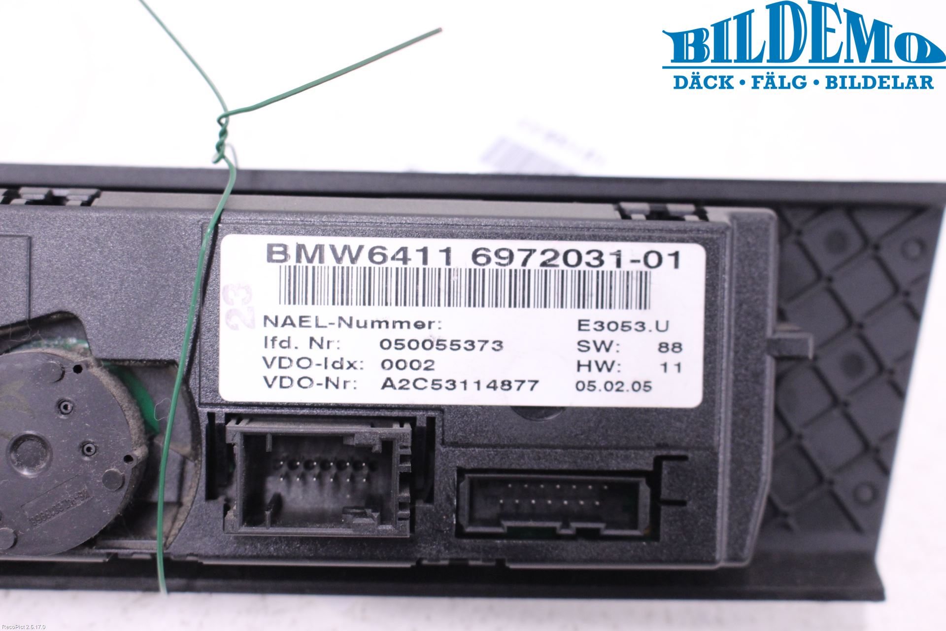 BMW 3 E90/91 SED/TOU 05-12 Ac Styrenhet Ac Manöveren