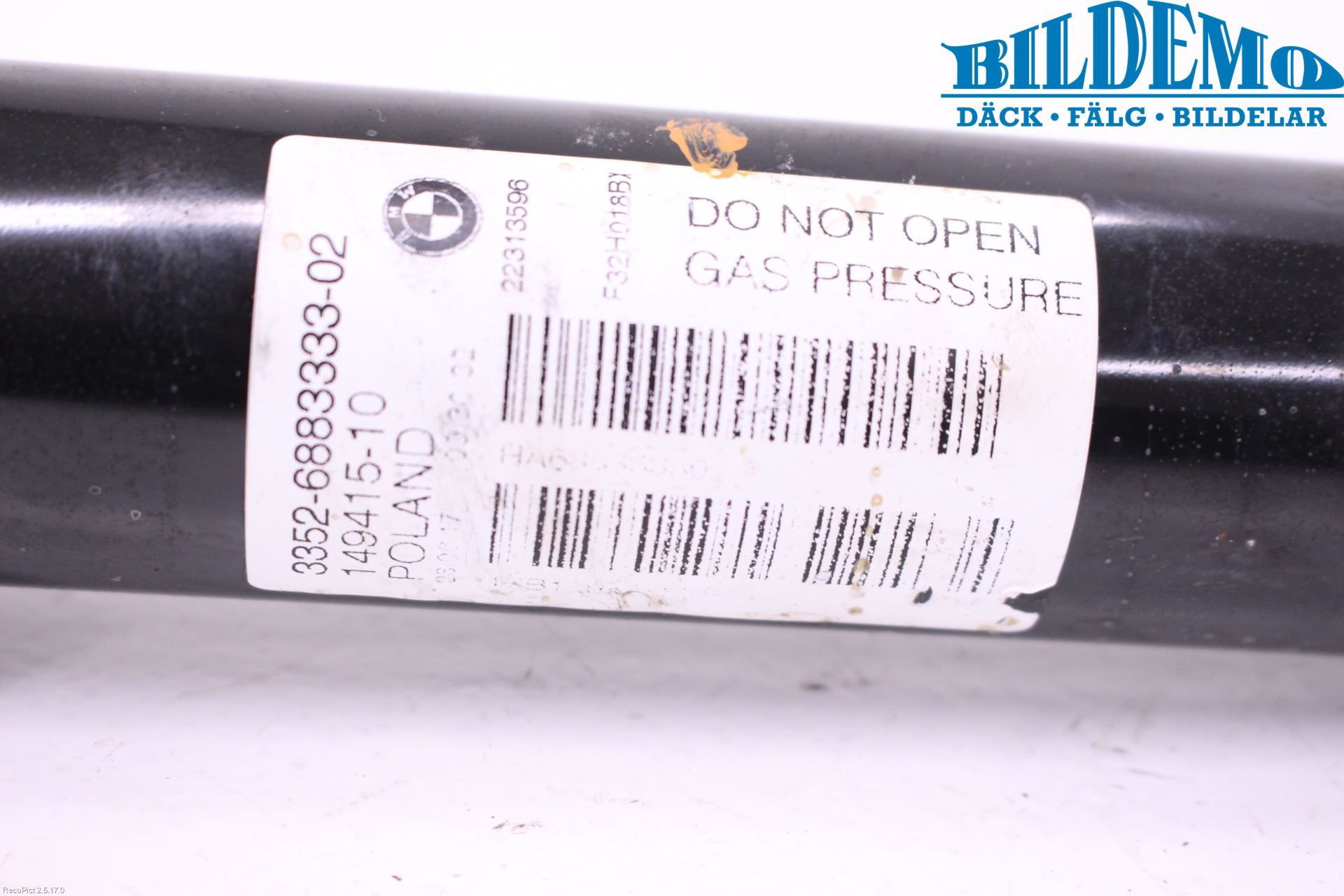 BMW 4 F32/F33/F82/F83 13-20 Stötdämpare Bak