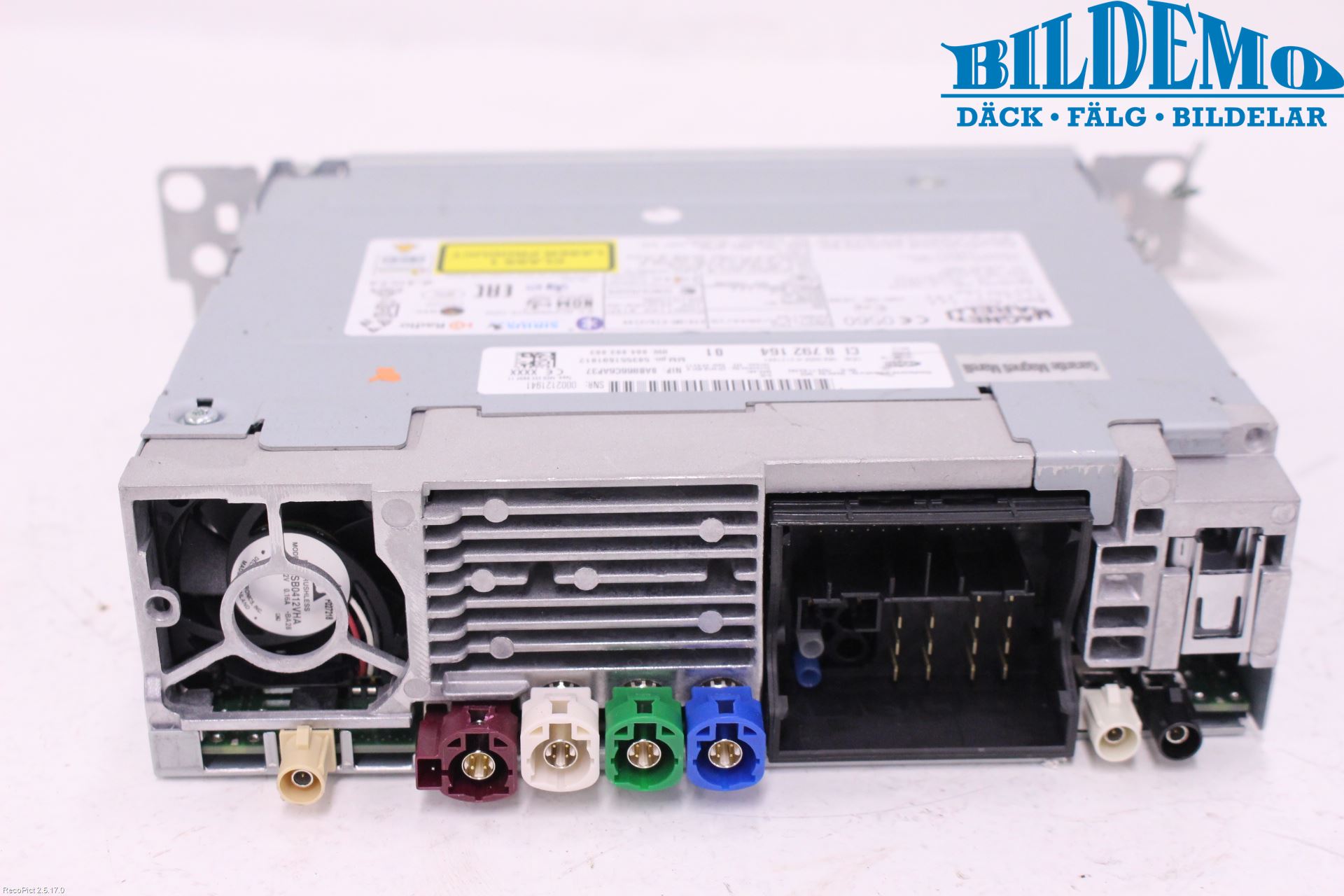 BMW 1 F20/F21 11-19 Cd Radio - Multimediapanel