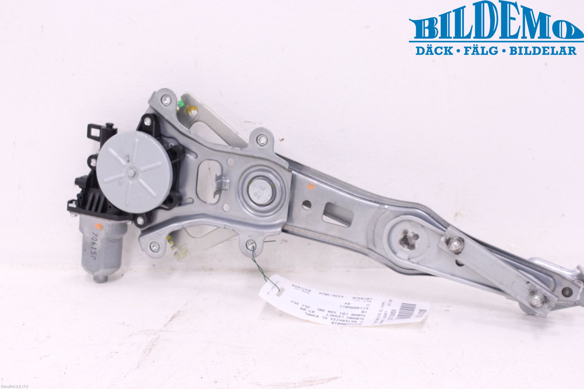 Subaru LEGACY    07-09 Fönsterhiss El Kompl
