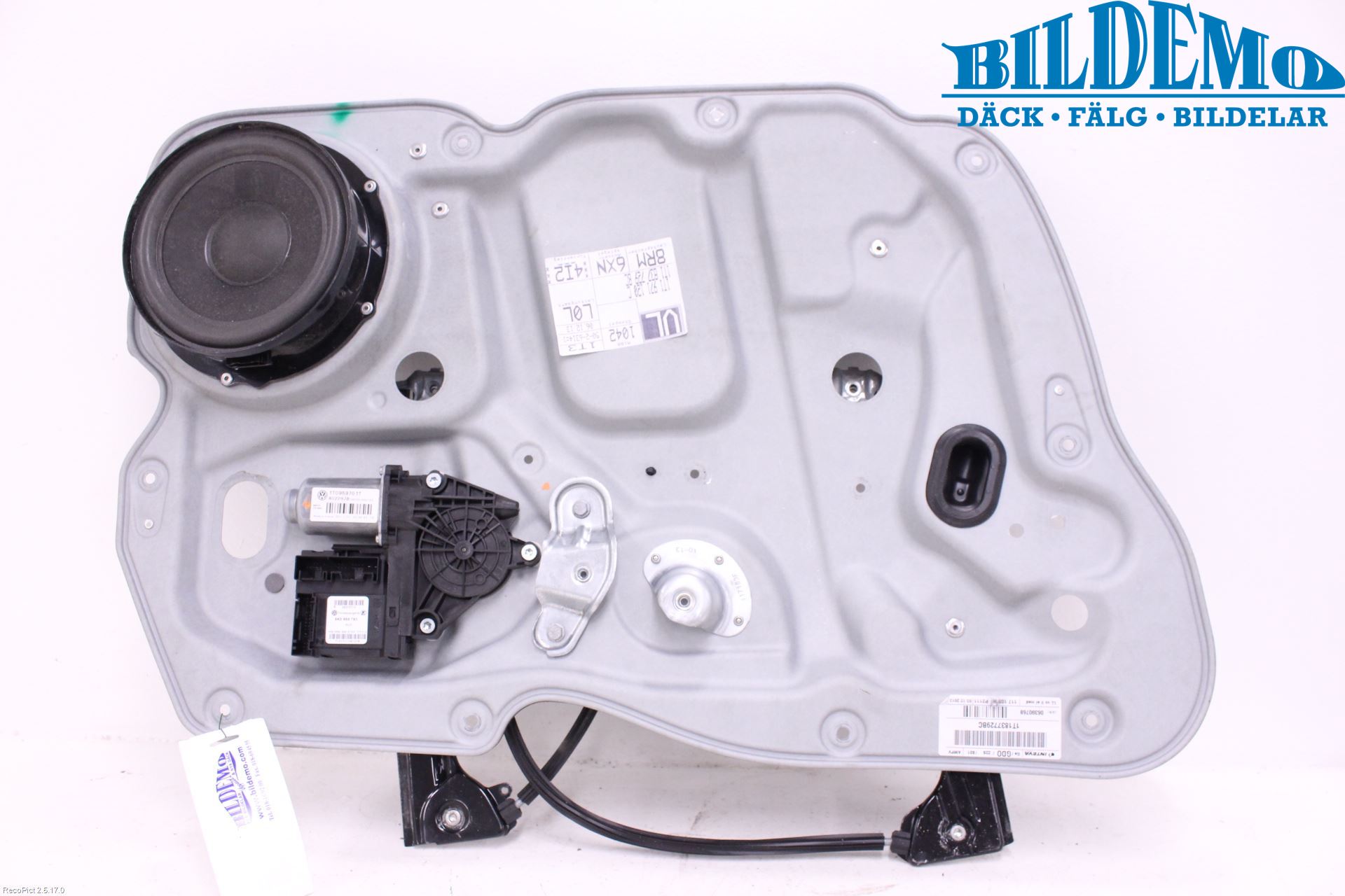 Volkswagen VW TOURAN 10-15 Fönsterhiss El Kompl