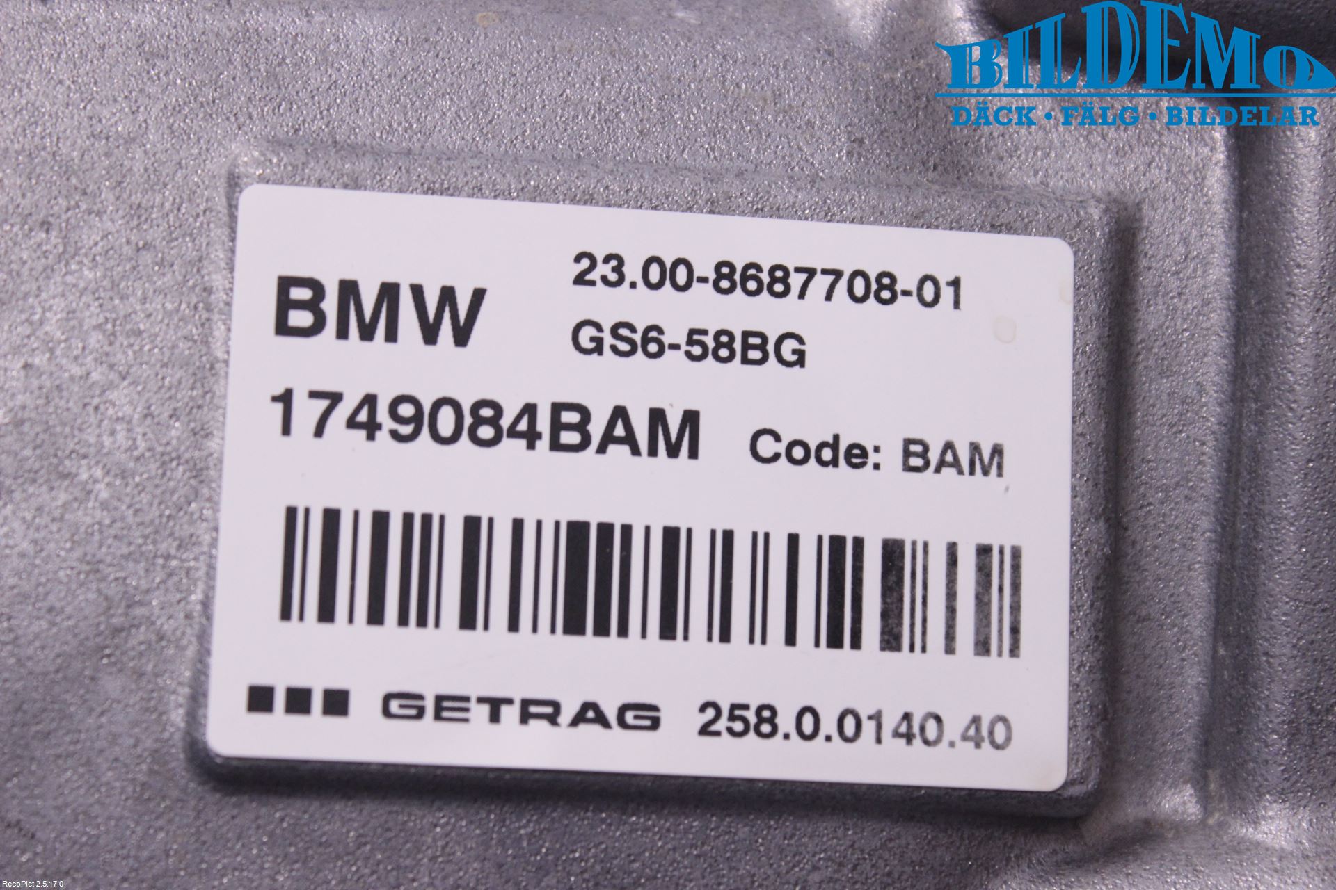 Mini ONE/COOPER 5DR F55 14-24 Växellåda Man 6 Vxl