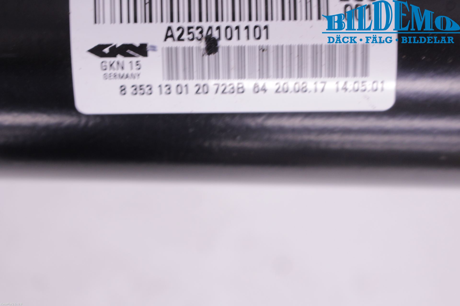 Mercedes-Benz MB GLC-KLASS (X253/C253) 15-22 Mellanaxel Komp