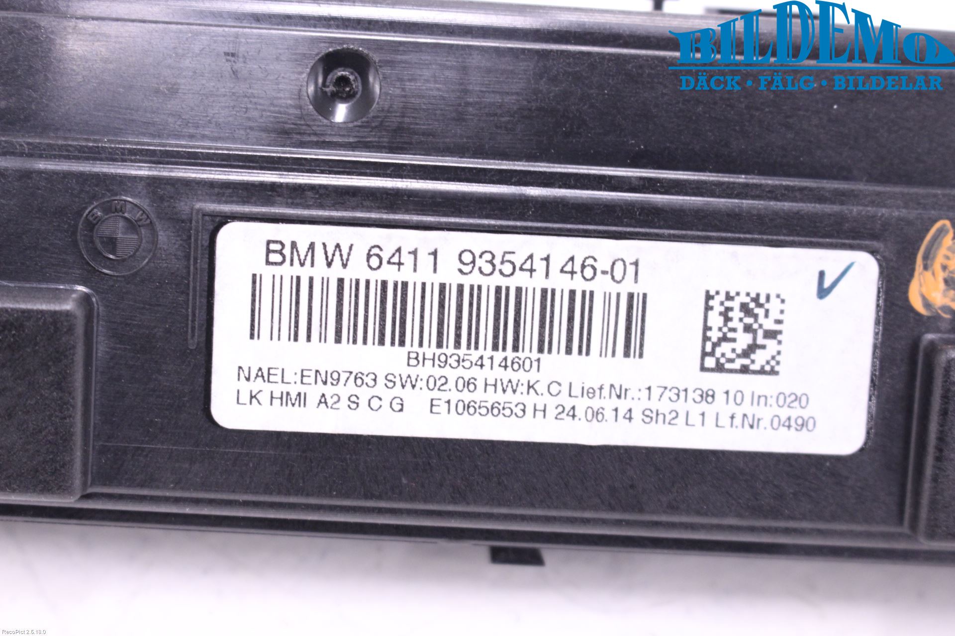 BMW 2 F22/F23/F87 Coupé/Cab 13-21 Ac Styrenhet Ac Manöveren