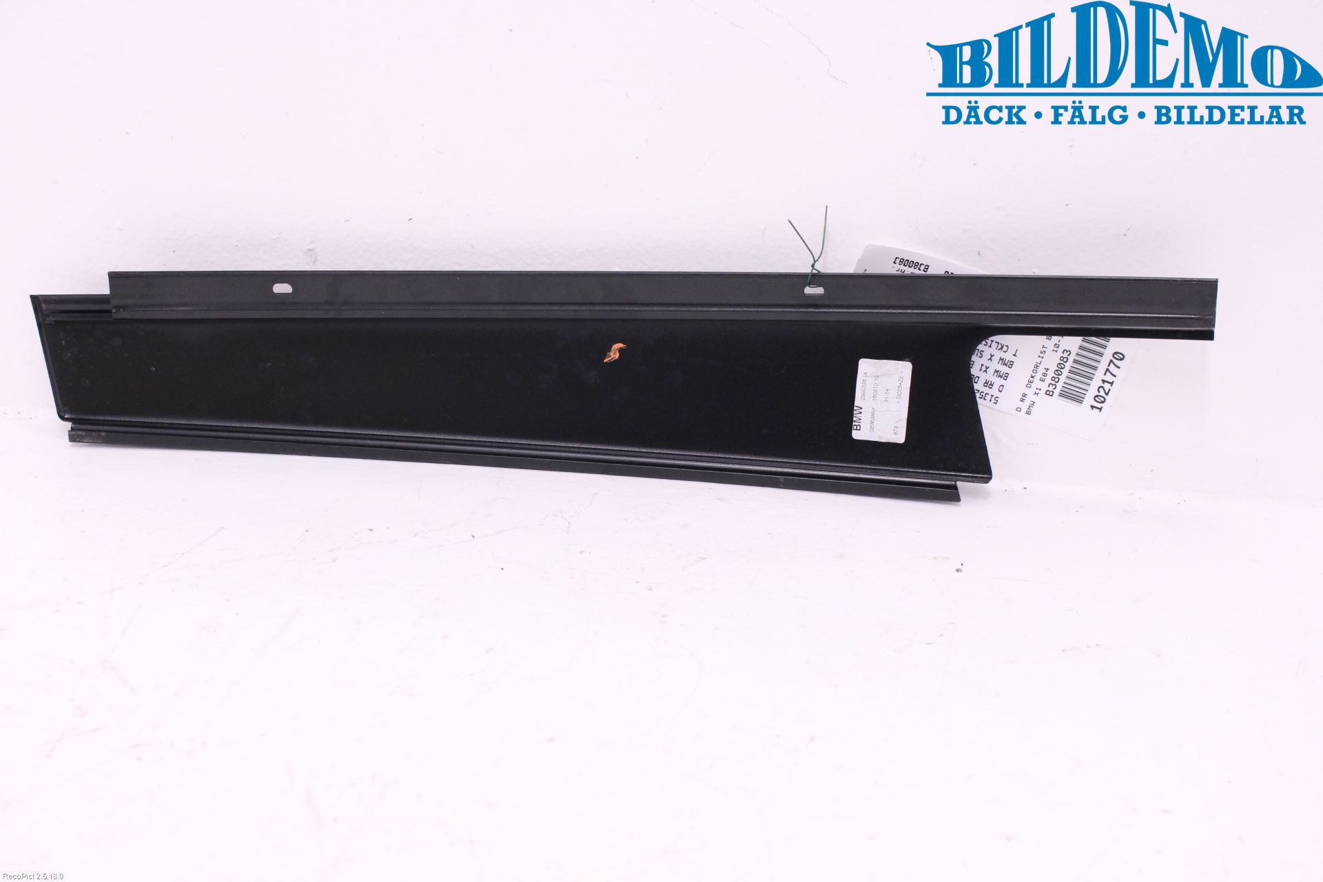 BMW X1 E84 10-15 Dörr Dekorlist Bak Hö