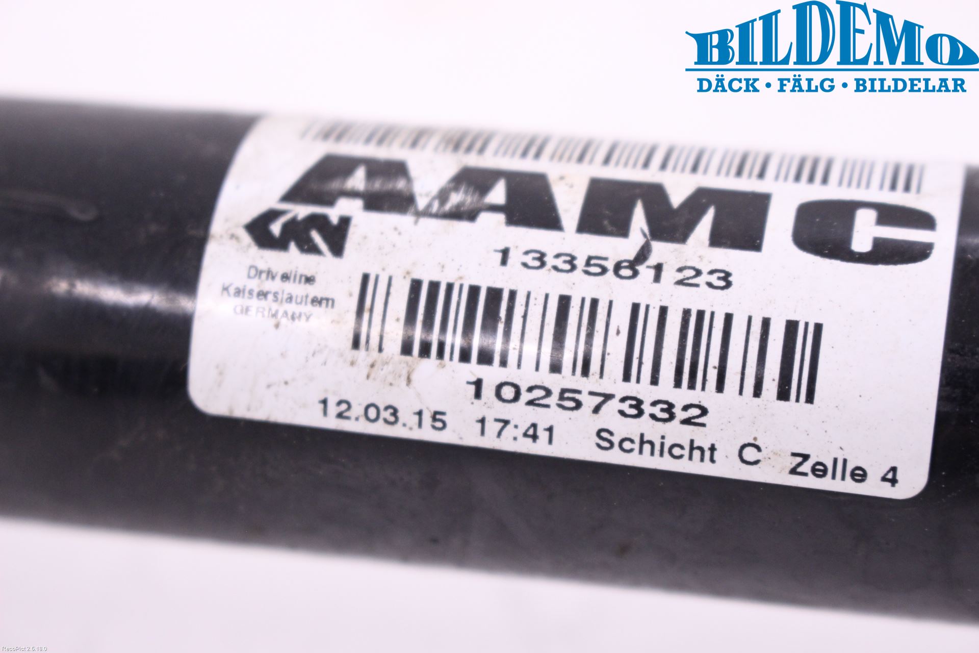 Opel ASTRA J 10-15 Drivaxel Fram Höger