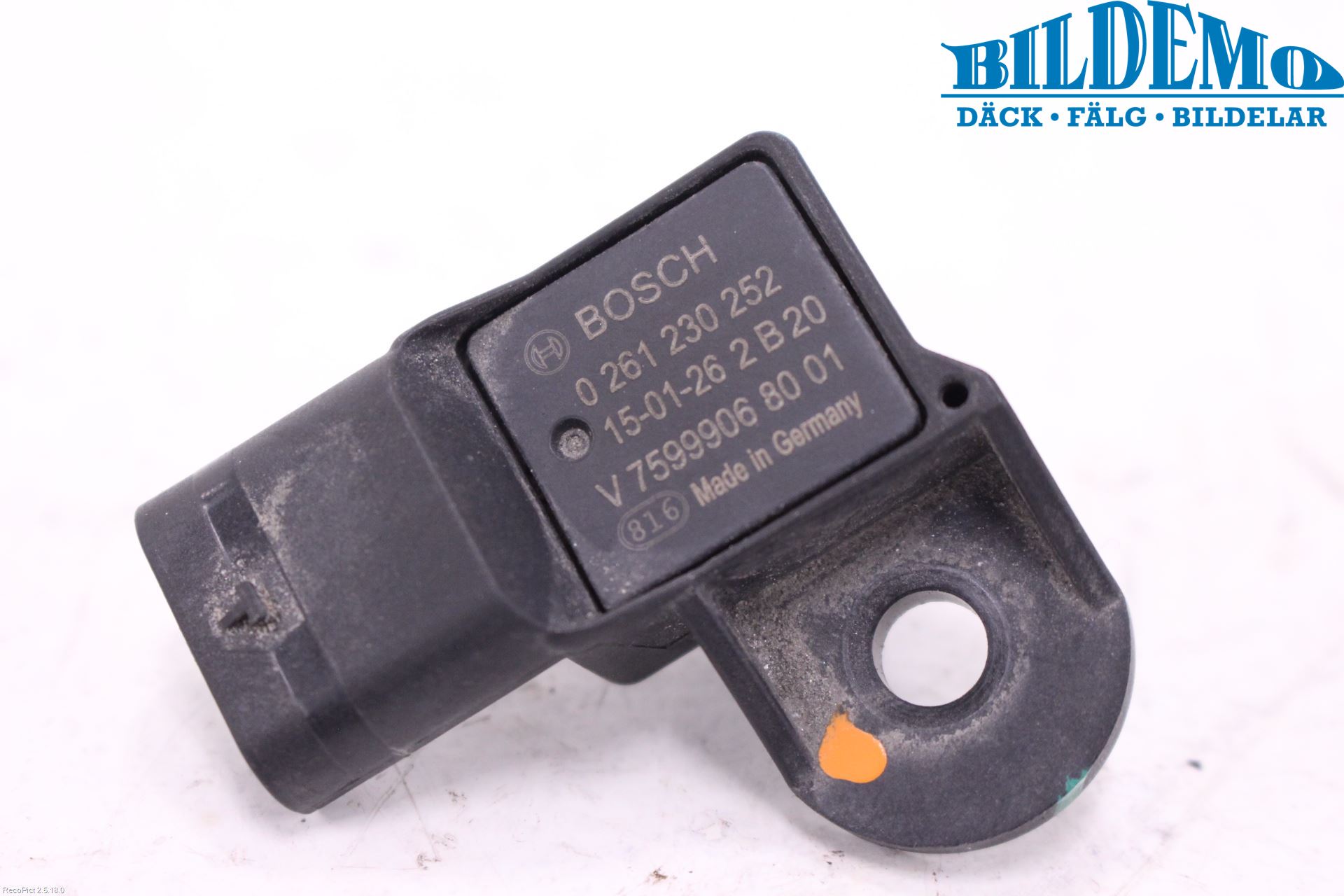 BMW 1 F20/F21 11-19 Givare Laddluftstryck