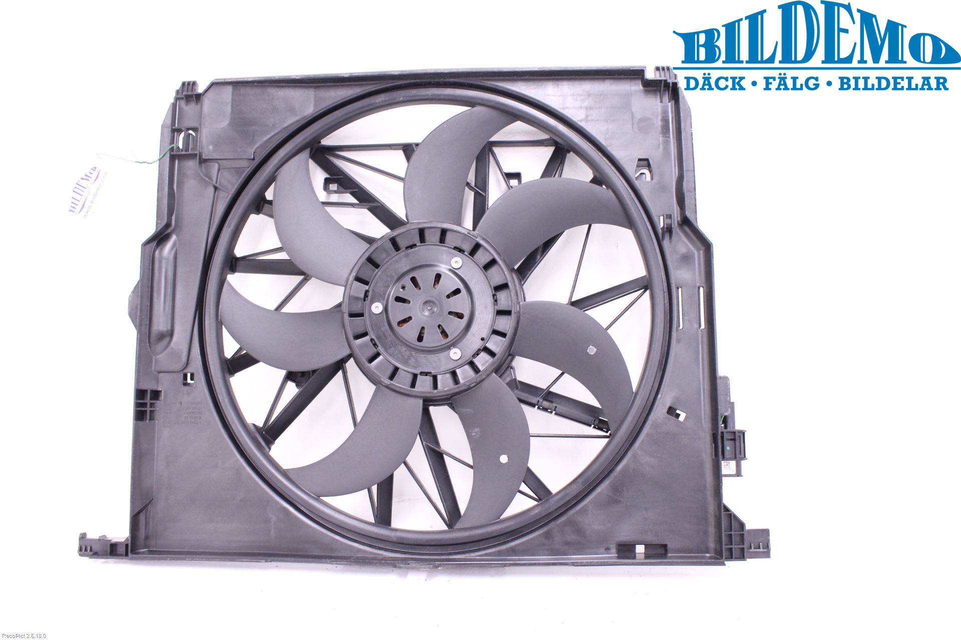 BMW 5 F10/F11/F18 09-17 Kylfläkt El