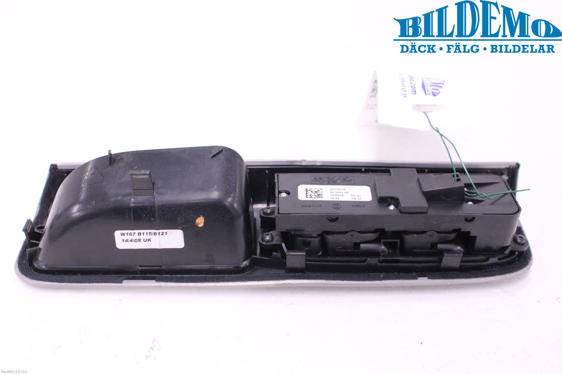 Volvo V50 08-12 Strömställare Elhiss