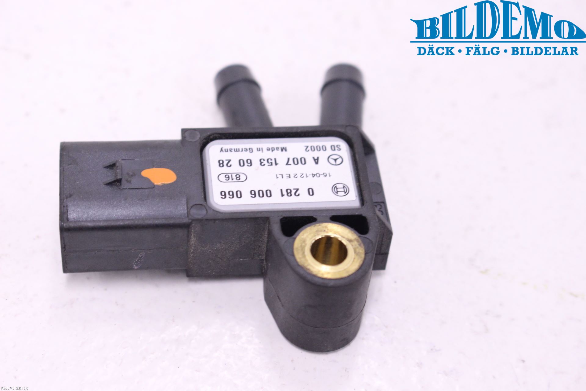 Mercedes-Benz MB A-KLASS (W176) 13-18 Givare Temp-Tryck Avgas