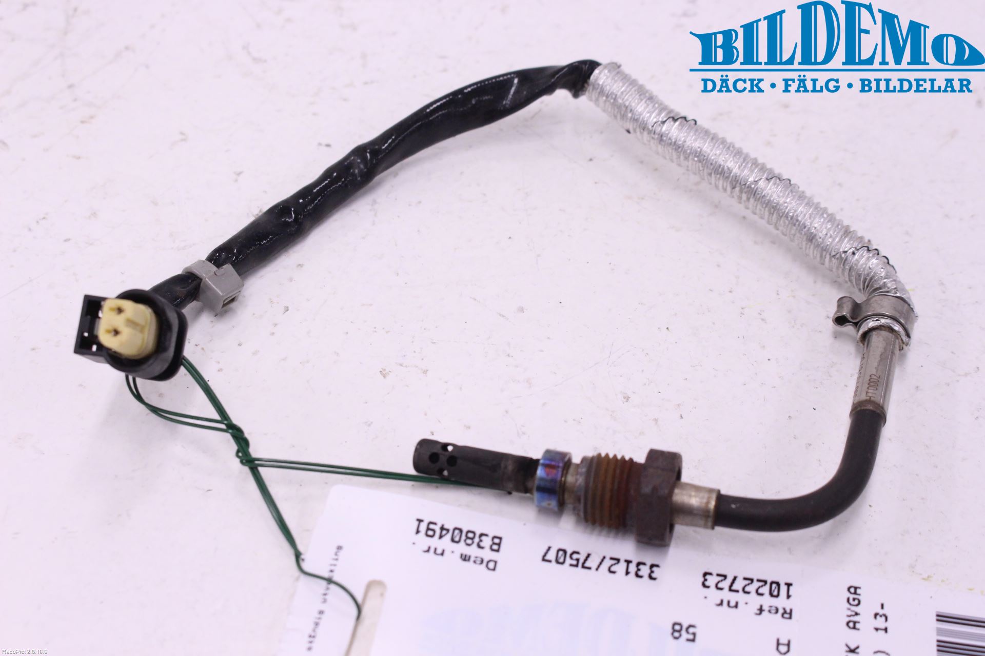 Mercedes-Benz MB A-KLASS (W176) 13-18 Givare Temp-Tryck Avgas