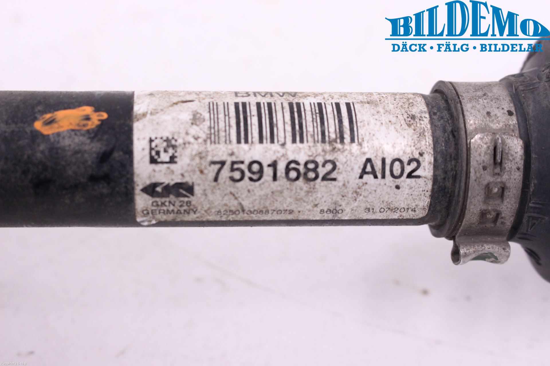 BMW X1 E84 10-15 Drivaxel Fram Höger