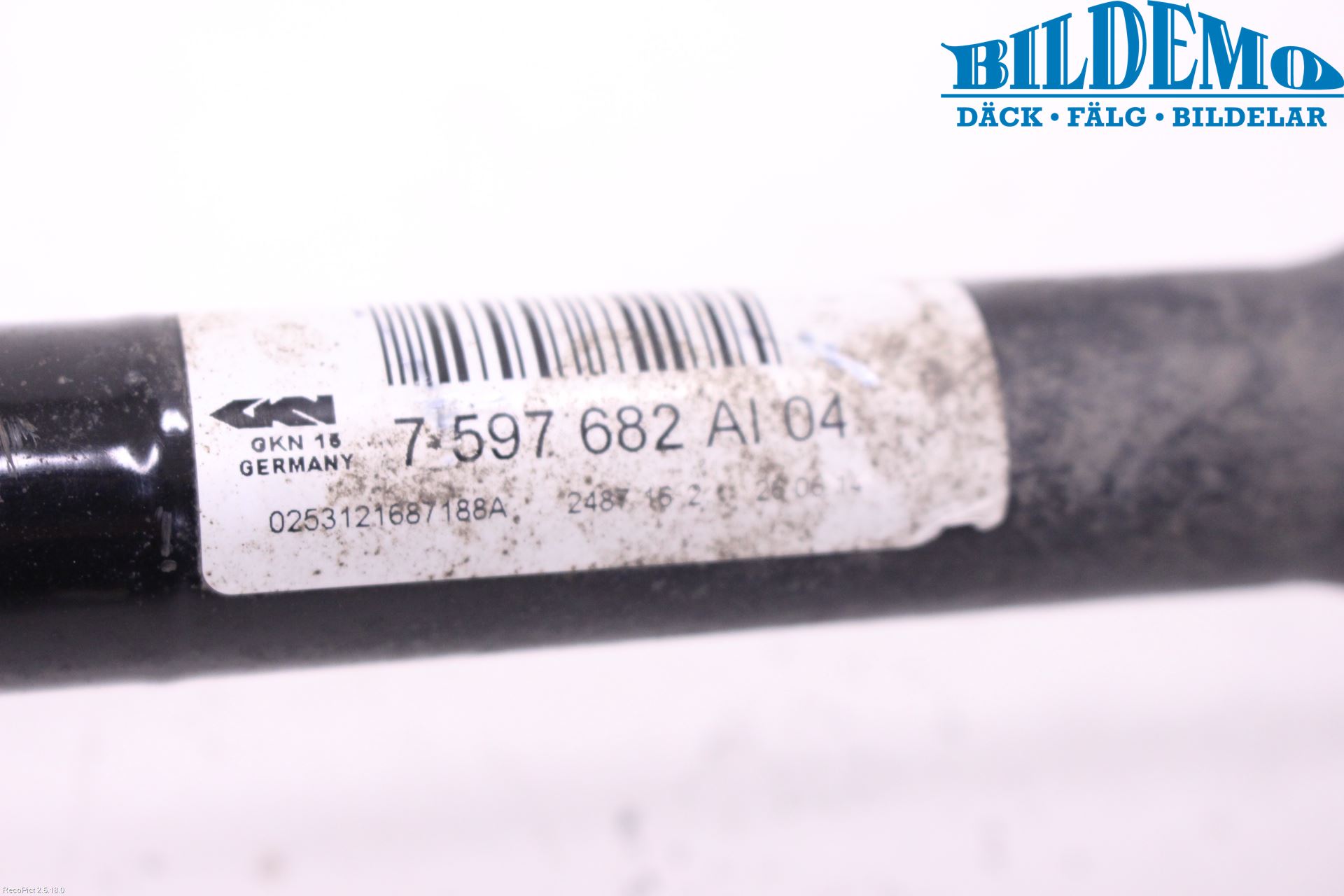 BMW 2 F22/F23/F87 Coupé/Cab 13-21 Drivaxel Bak Höger