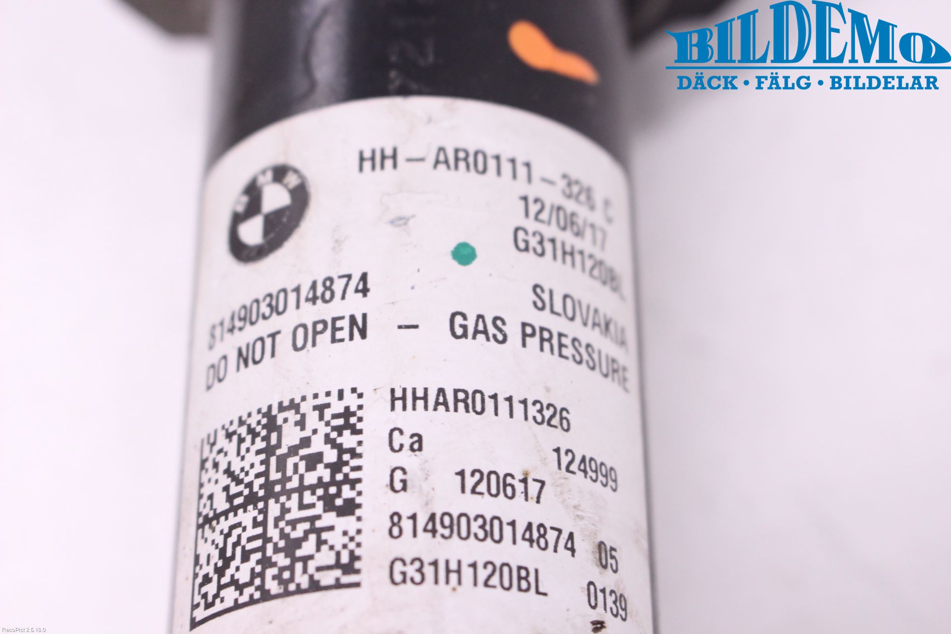 BMW 5 G30/G31/F90 17-23 Fjäderben Bak Höger