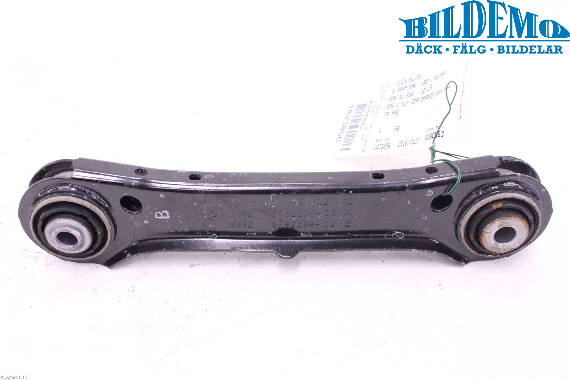 BMW X1 E84 10-15 Bärarm Bak Övre Vänster