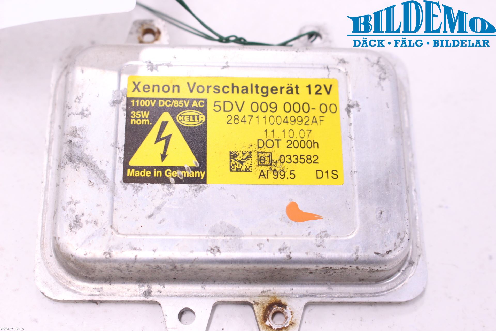 Saab 9-3 VER2/VER3 08-15 Styrenhet Strålkastare