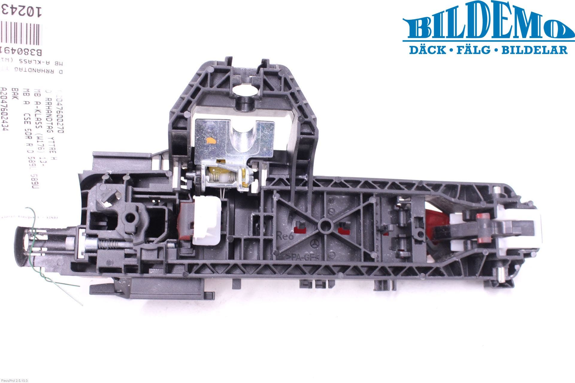 Mercedes-Benz MB A-KLASS (W176) 13-18 Dörrhandtag Yttre Hö