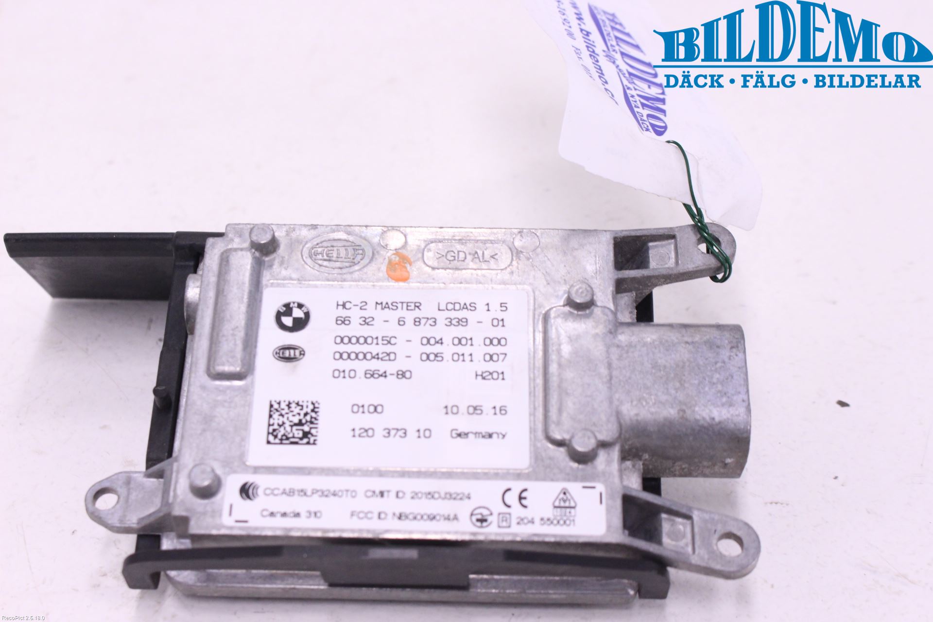 BMW 5 F10/F11/F18 09-17 Sensor Aktivt Kollisionsskydd