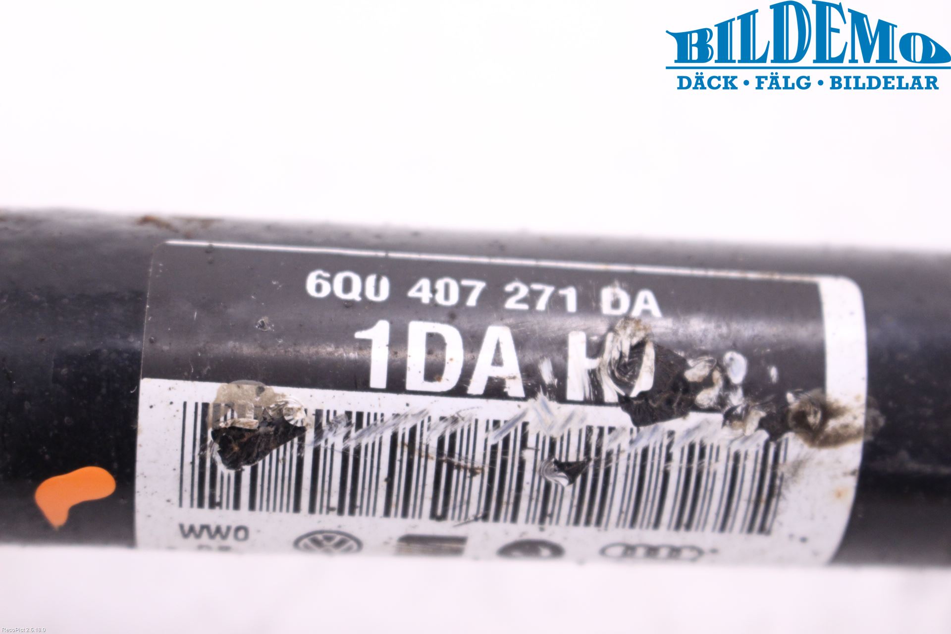 Skoda FABIA 07-14 Drivaxel Fram Vänster