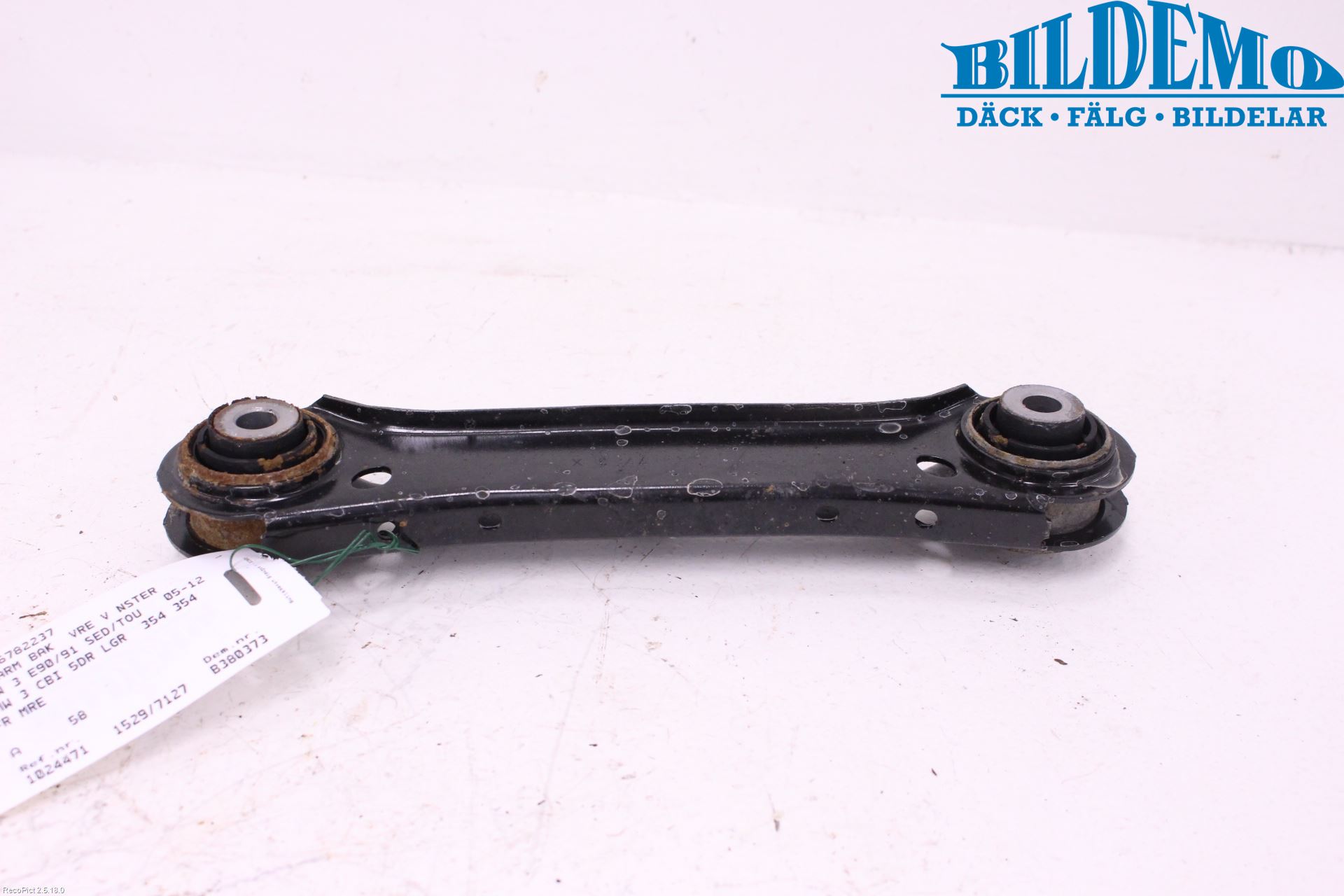 BMW 3 E90/91 SED/TOU 05-12 Bärarm Bak Övre Vänster